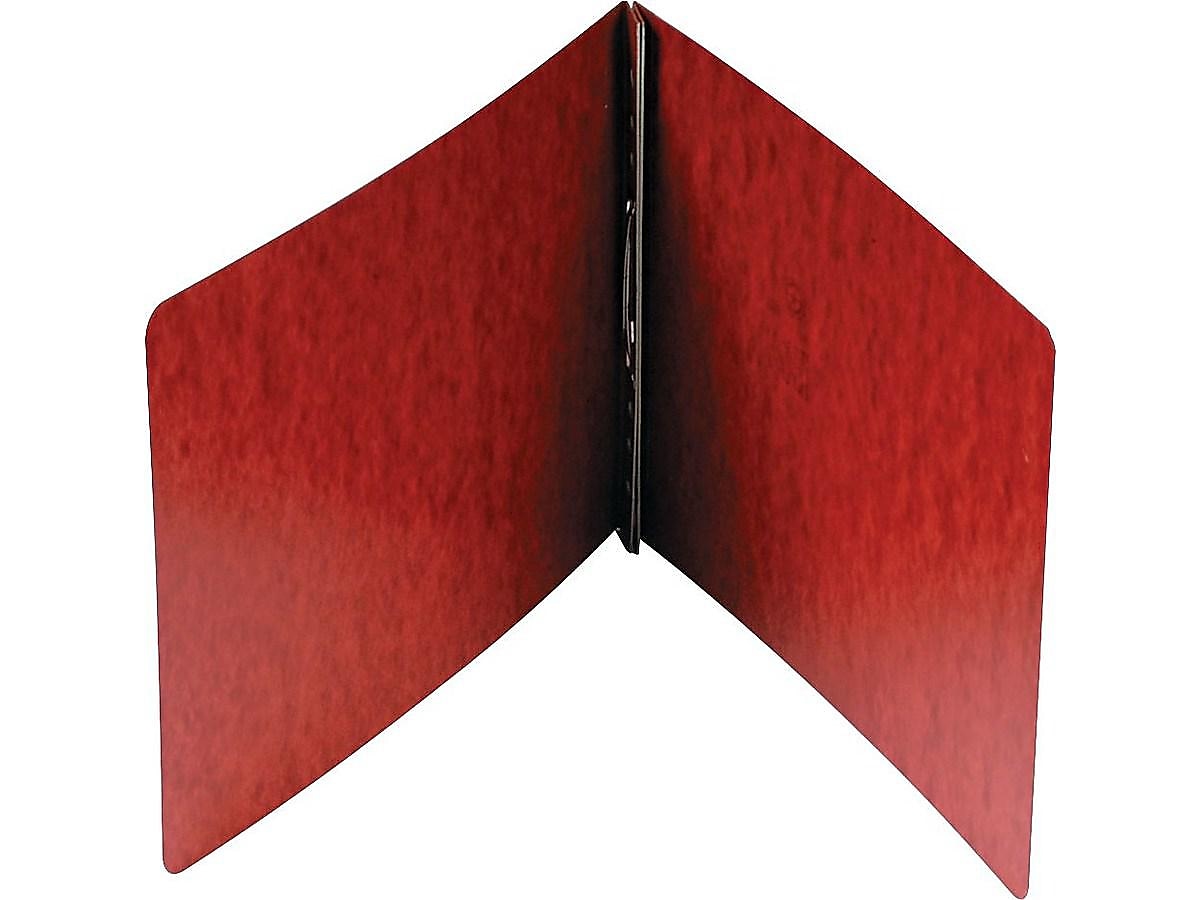 Smead Premium Pressboard 2-Prong Report Cover, Letter Size, Red