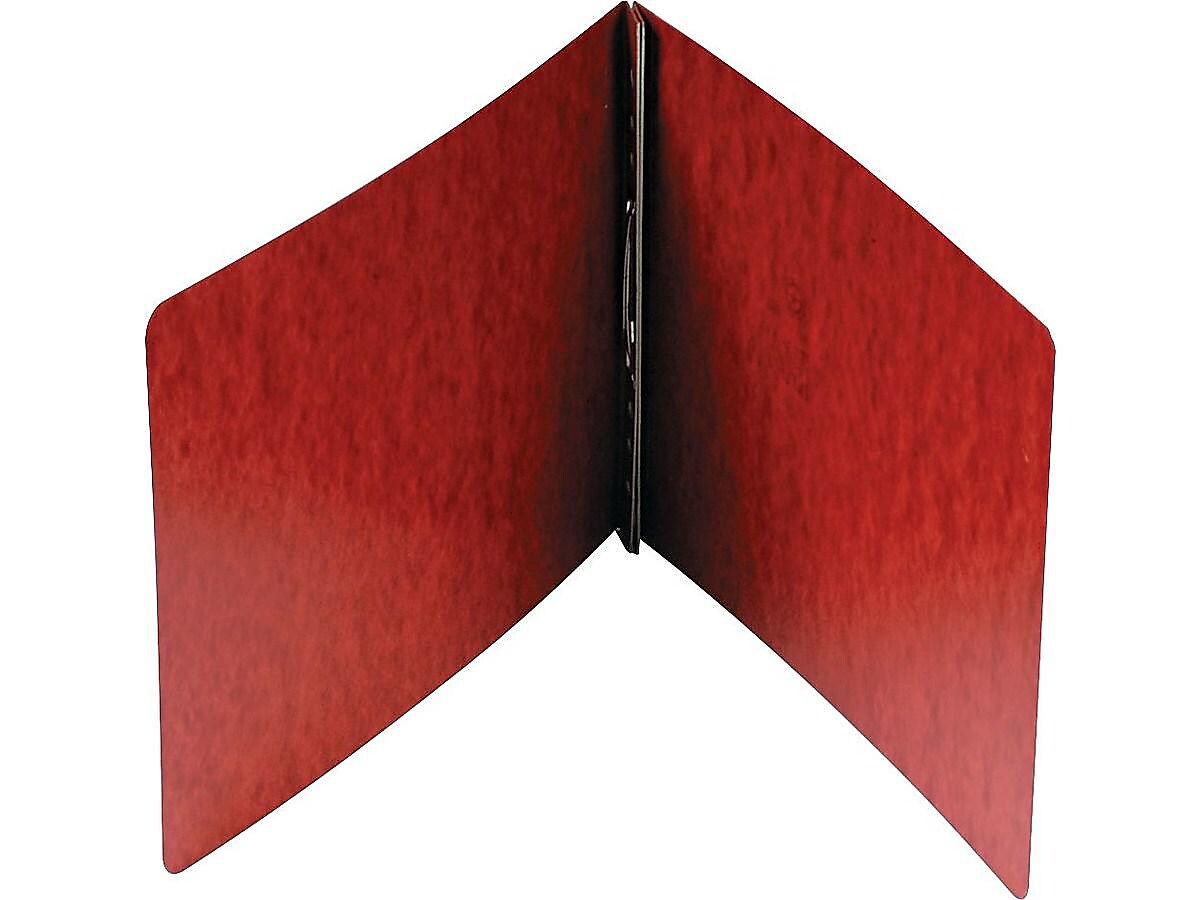 Smead Premium Pressboard 2-Prong Report Cover, Letter Size, Red