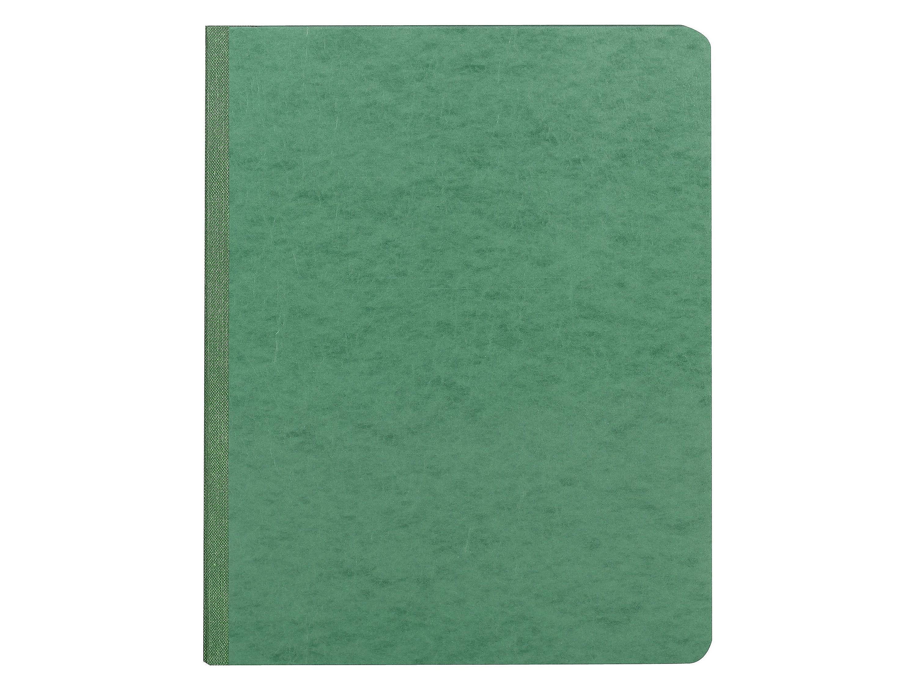 Smead Premium Pressboard Report Cover, Letter Size, Green