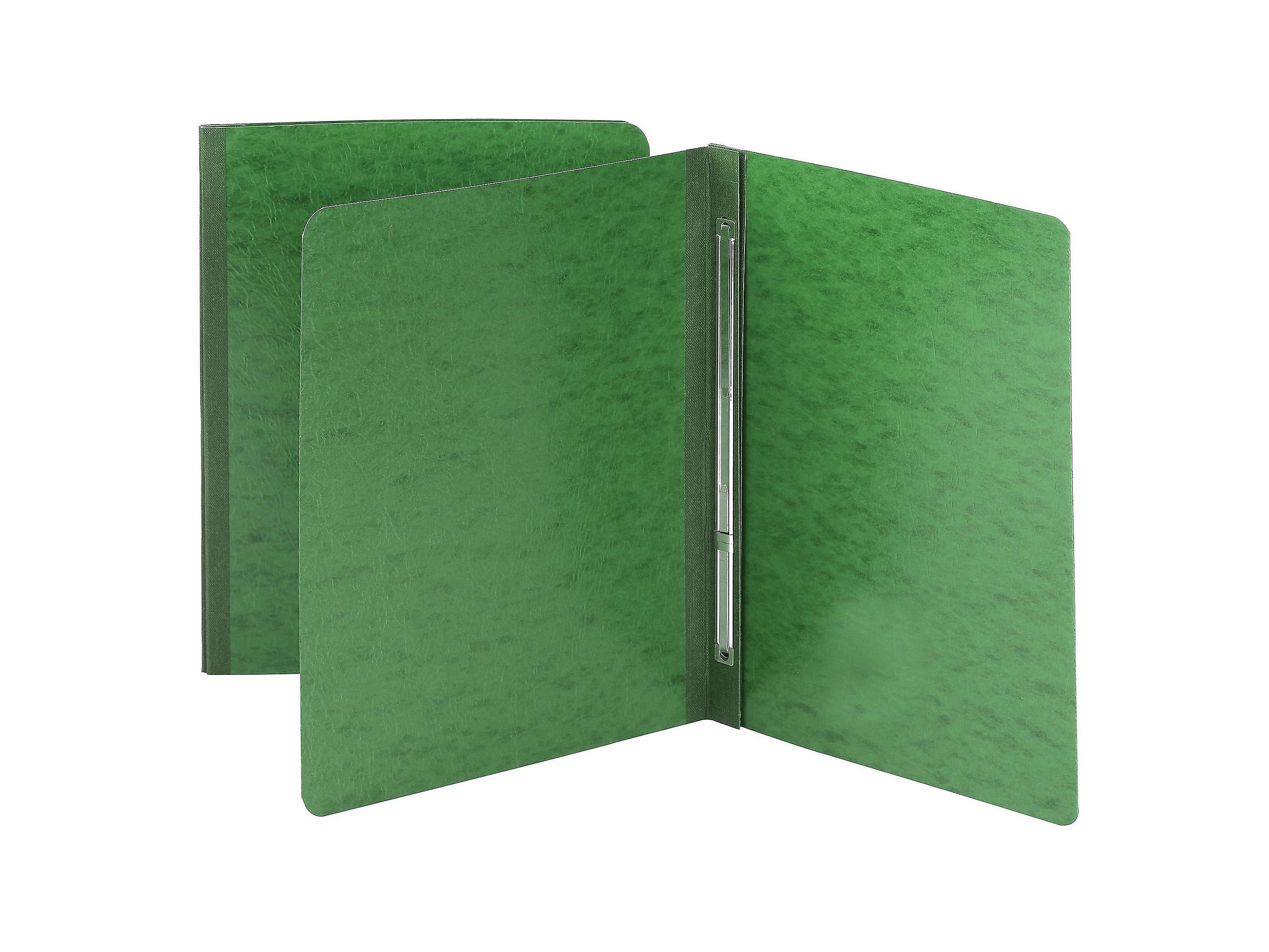 Smead Premium Pressboard Report Cover, Letter Size, Green