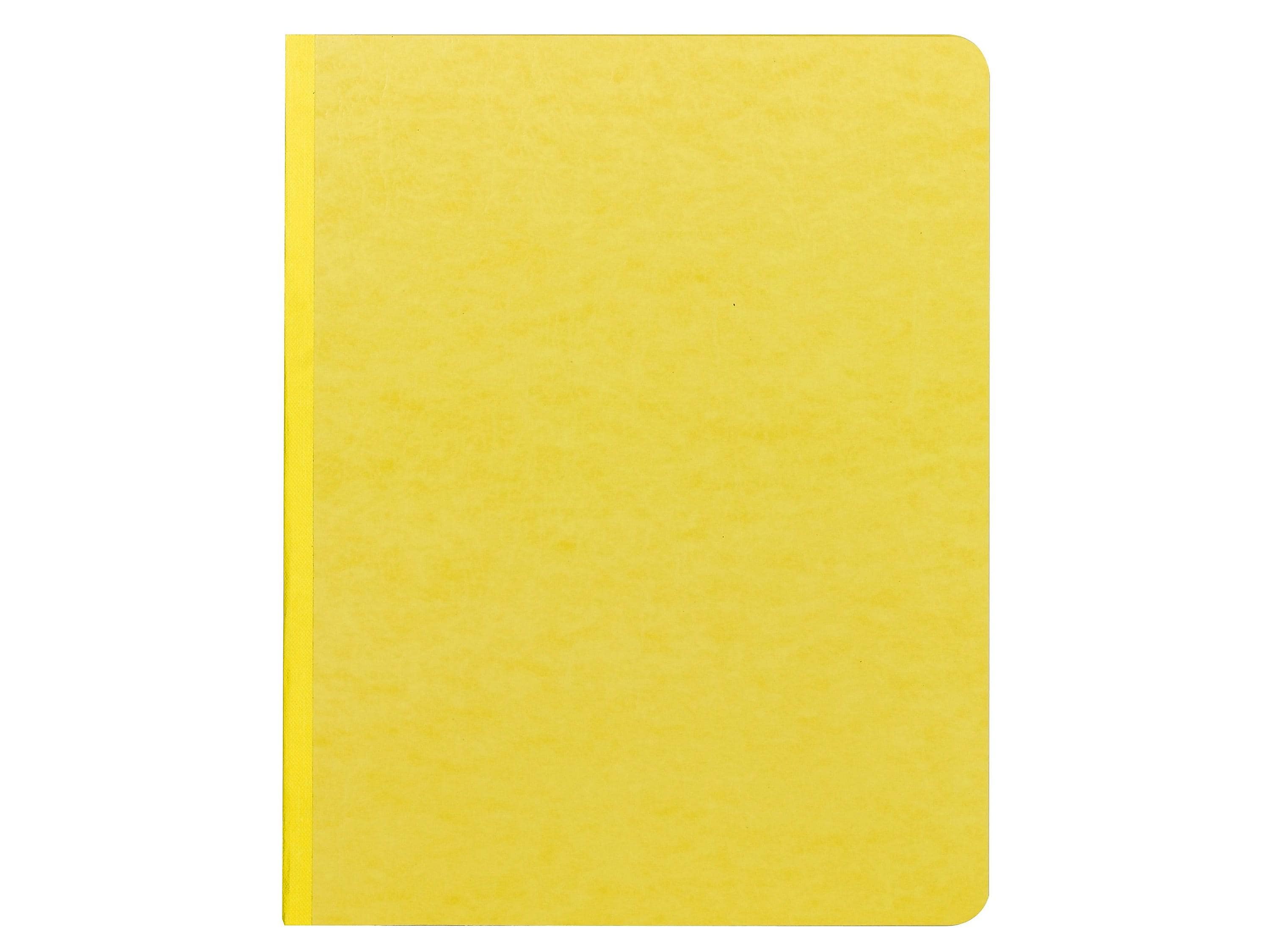 Smead Premium Pressboard Report Cover, Letter Size, Yellow