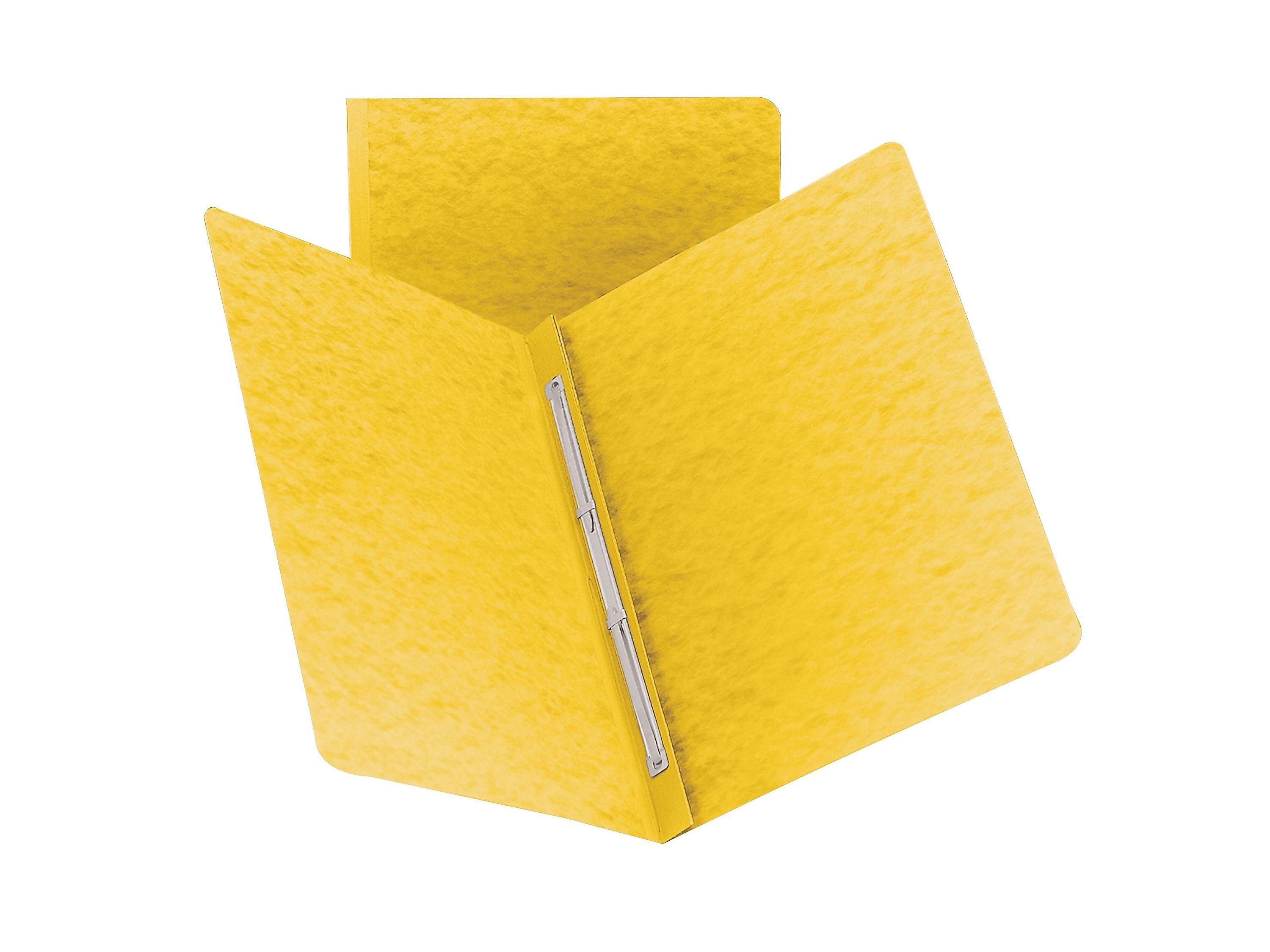 Smead Premium Pressboard Report Cover, Letter Size, Yellow