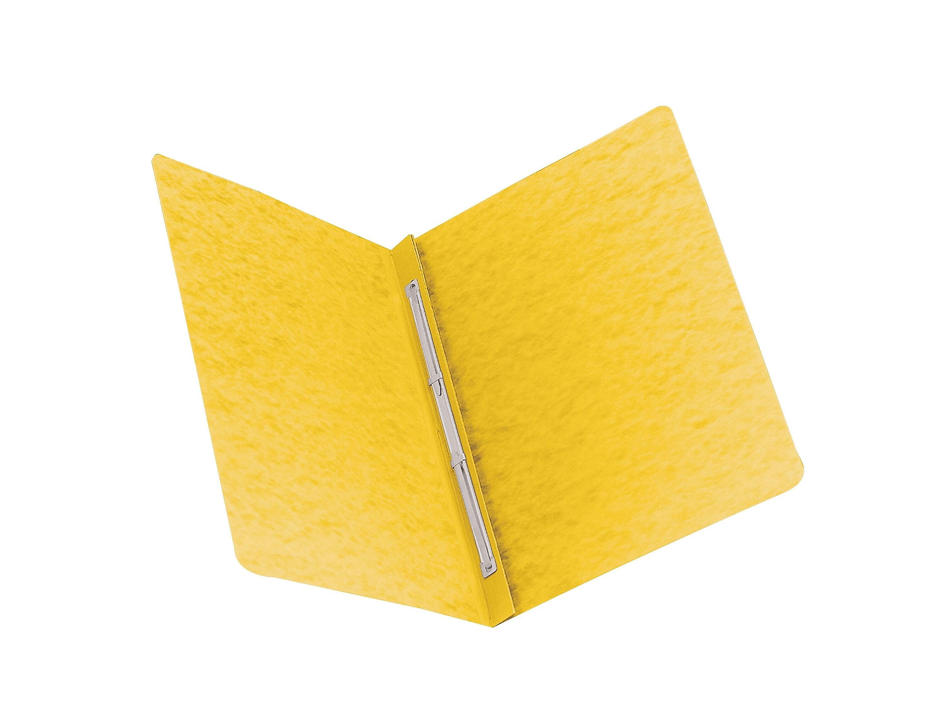 Smead Premium Pressboard Report Cover, Letter Size, Yellow