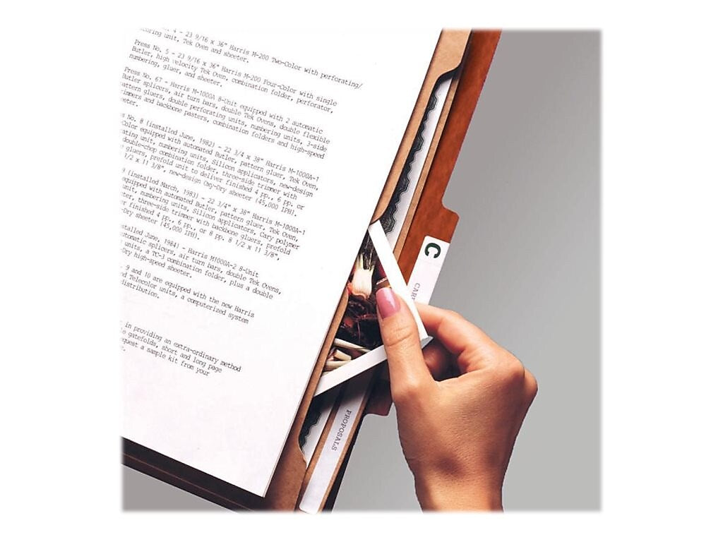 Smead Pressboard Classification Folders with SafeSHIELD Fasteners, 2
