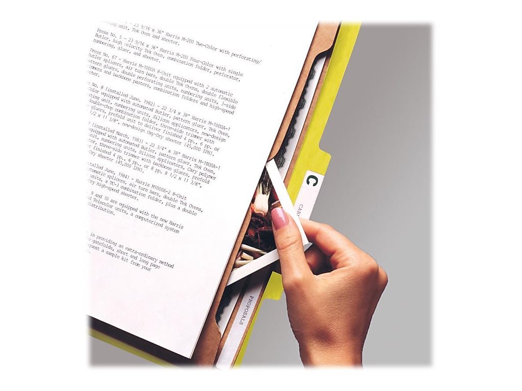 Smead Pressboard Classification Folders with SafeSHIELD Fasteners, 2