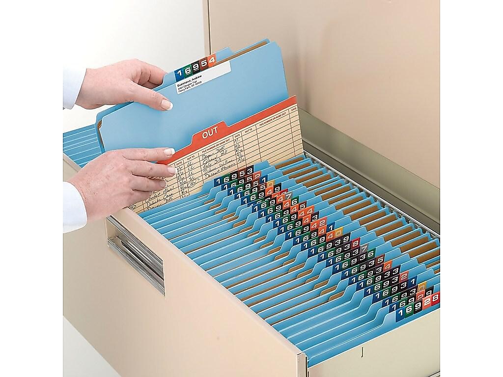 Smead Pressboard Classification Folders with SafeSHIELD Fasteners, 3