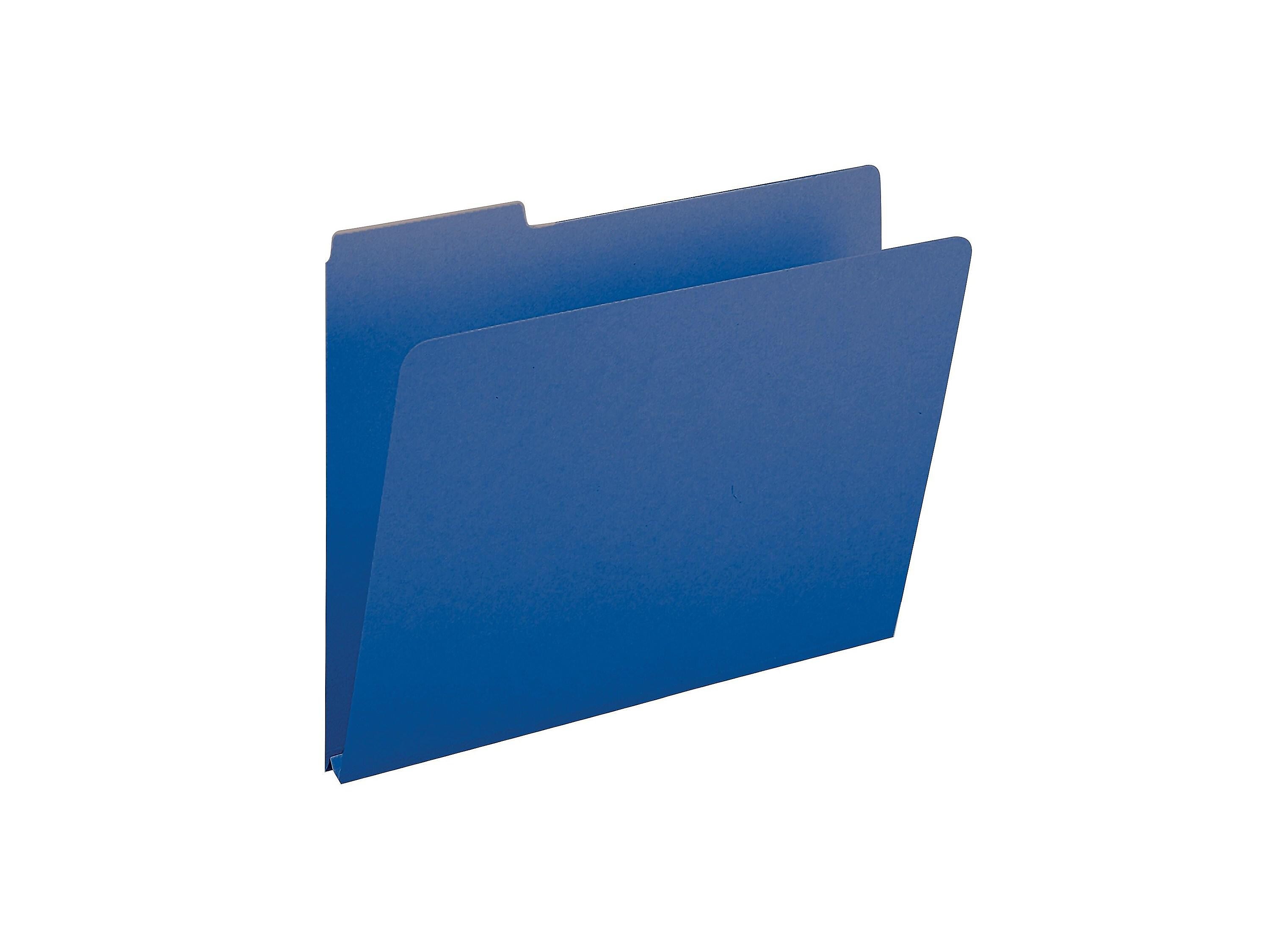 Smead Pressboard File Folder, 1/3-Cut Tab, 1