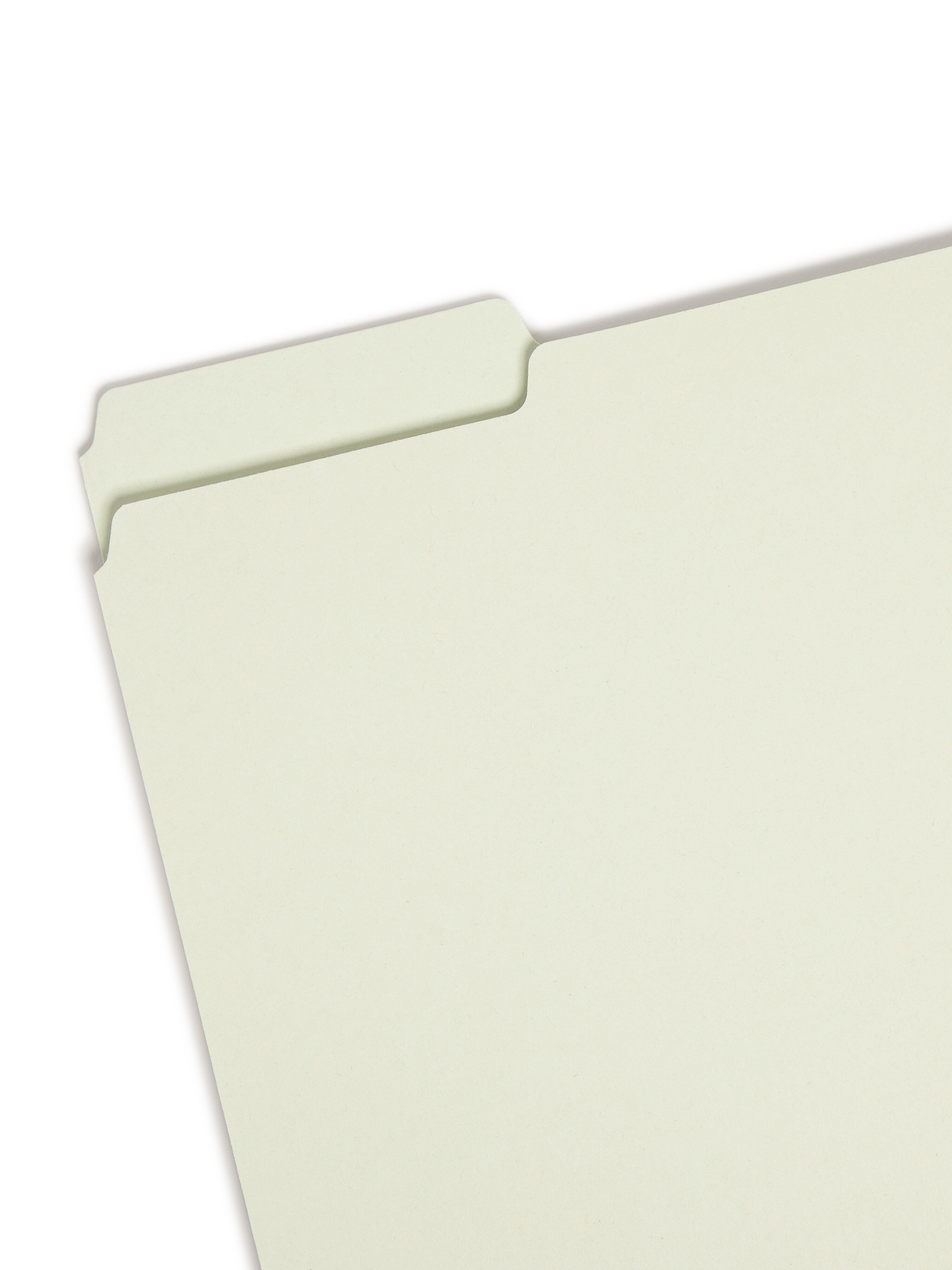 Smead Pressboard File Folder, 1/3-Cut Tab, 2