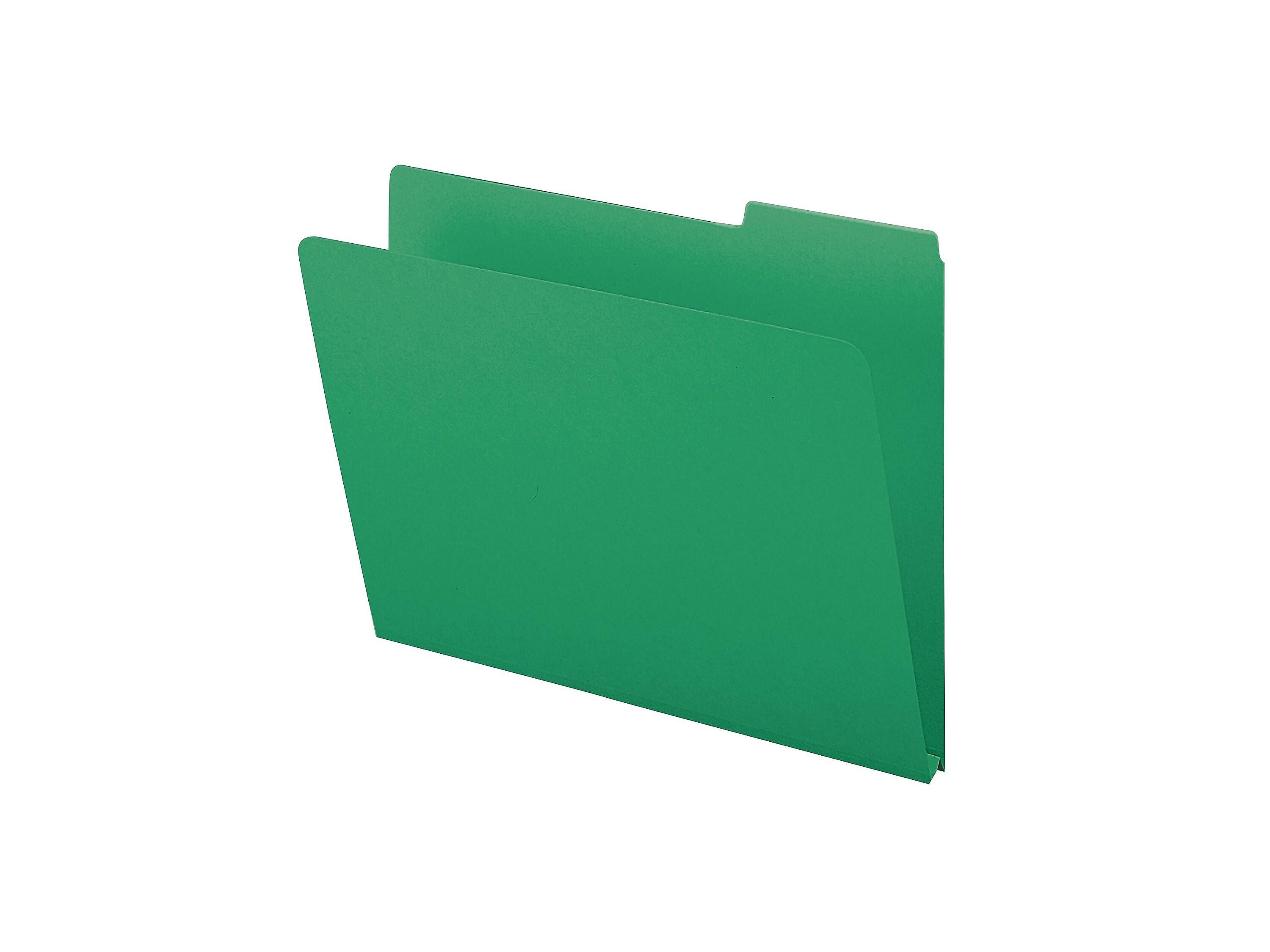 Smead Pressboard File Folders, 1/3-Cut Tab, 1