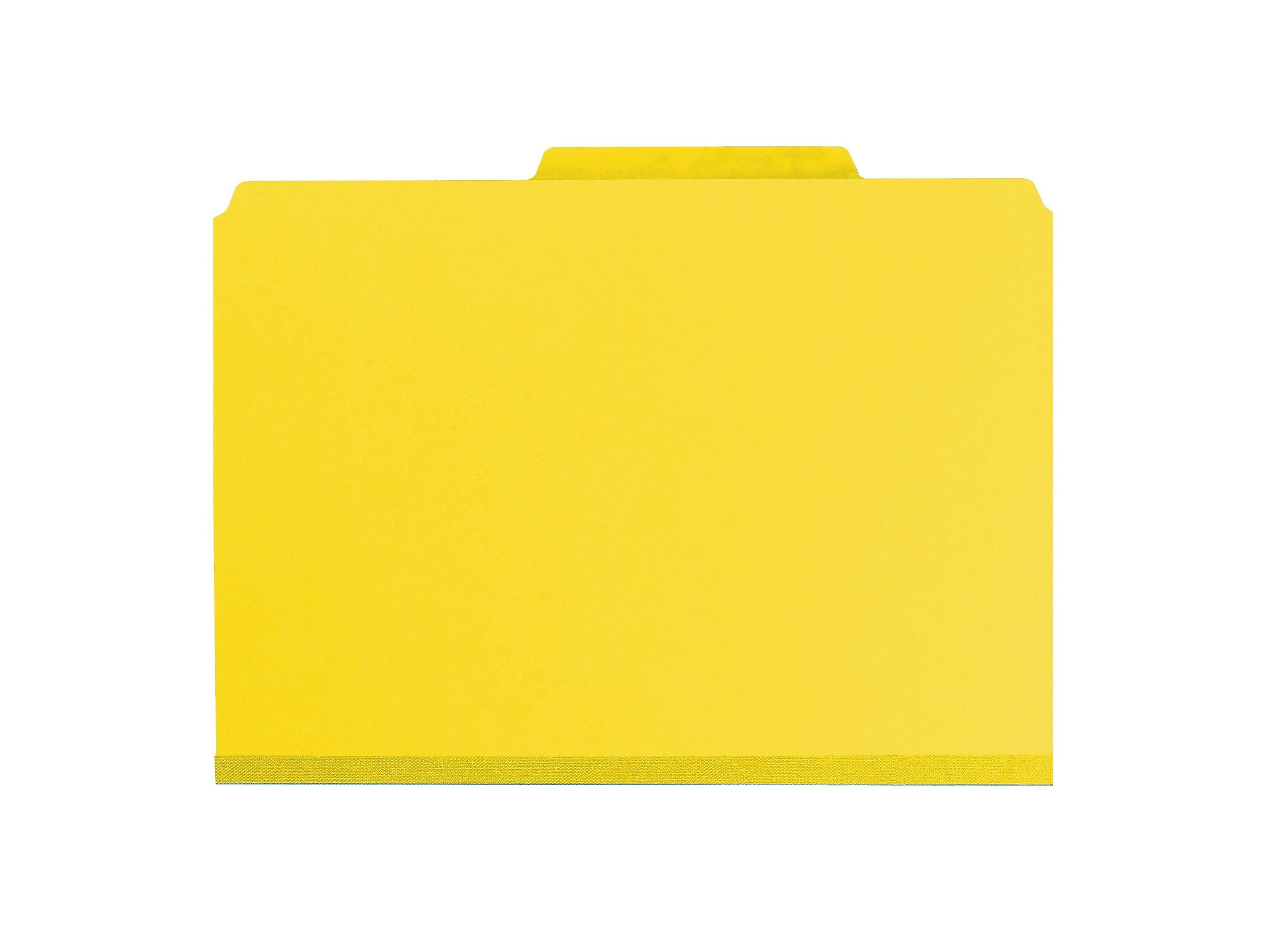 Smead Pressboard File Folders, 1/3-Cut Tab, 1