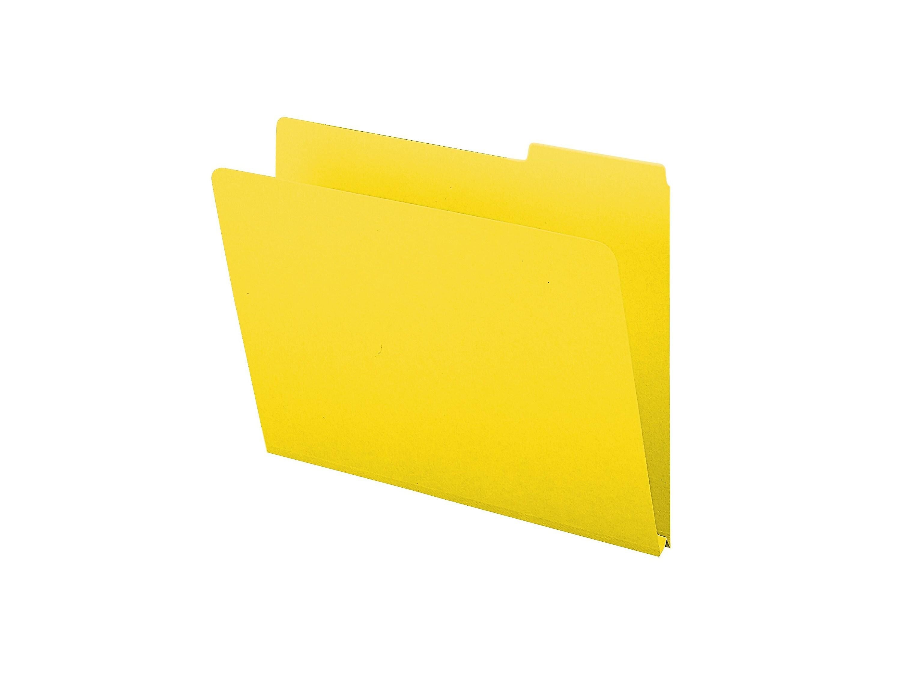 Smead Pressboard File Folders, 1/3-Cut Tab, 1