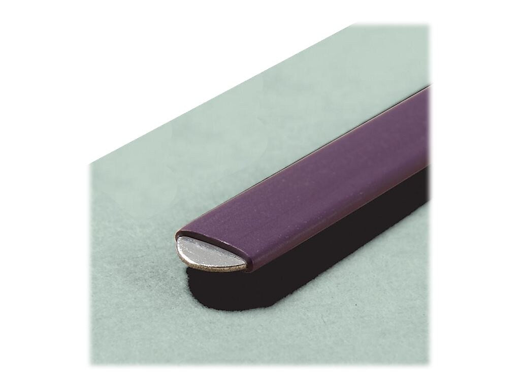 Smead Recycled Pressboard Classification Folders with SafeSHIELD Fasteners, 2/5-Cut Tab, Legal Size, Gray/Green, 25/Box