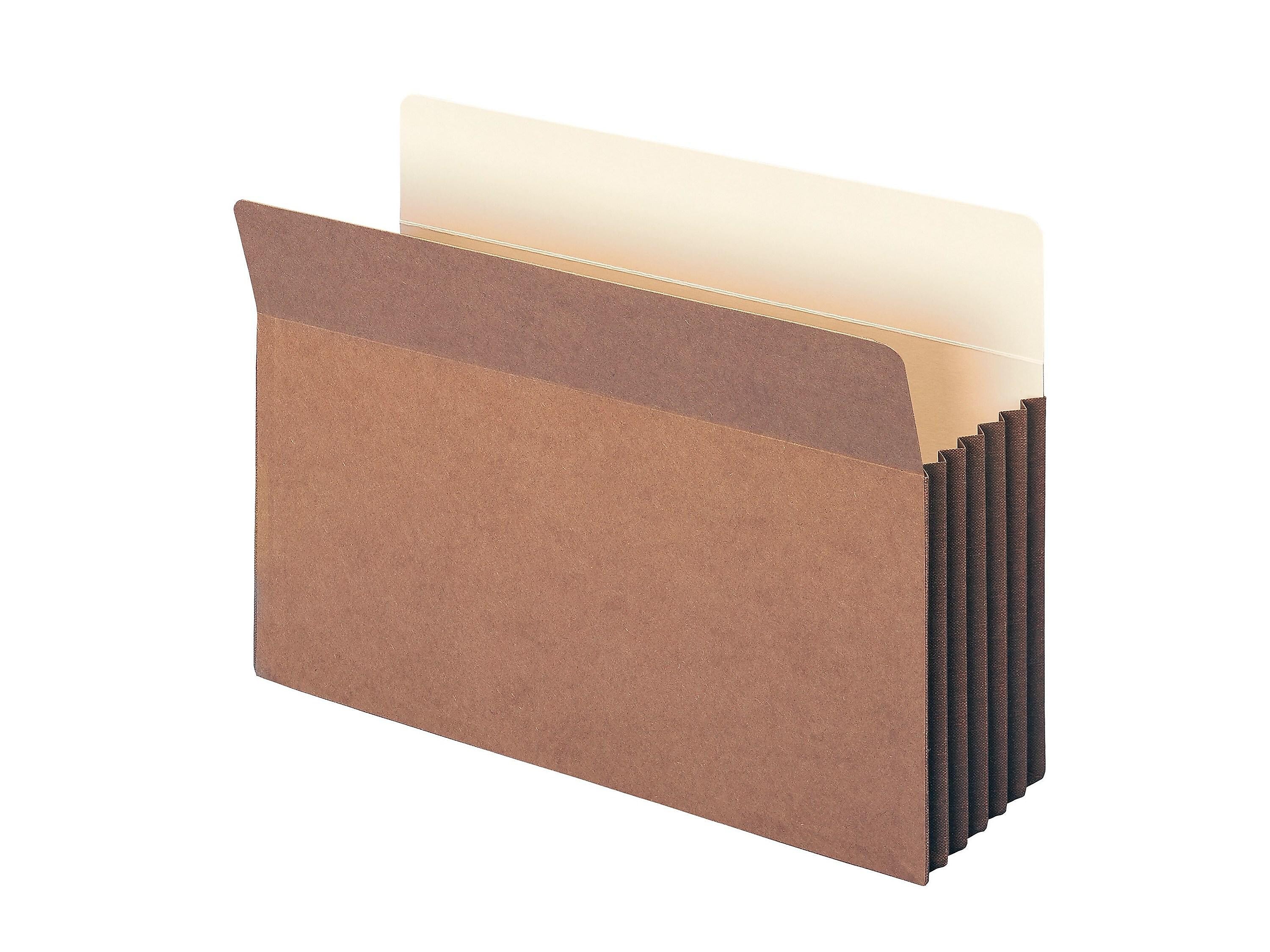 Smead Redrope File Pockets, Straight-Cut Tab, 5-1/4