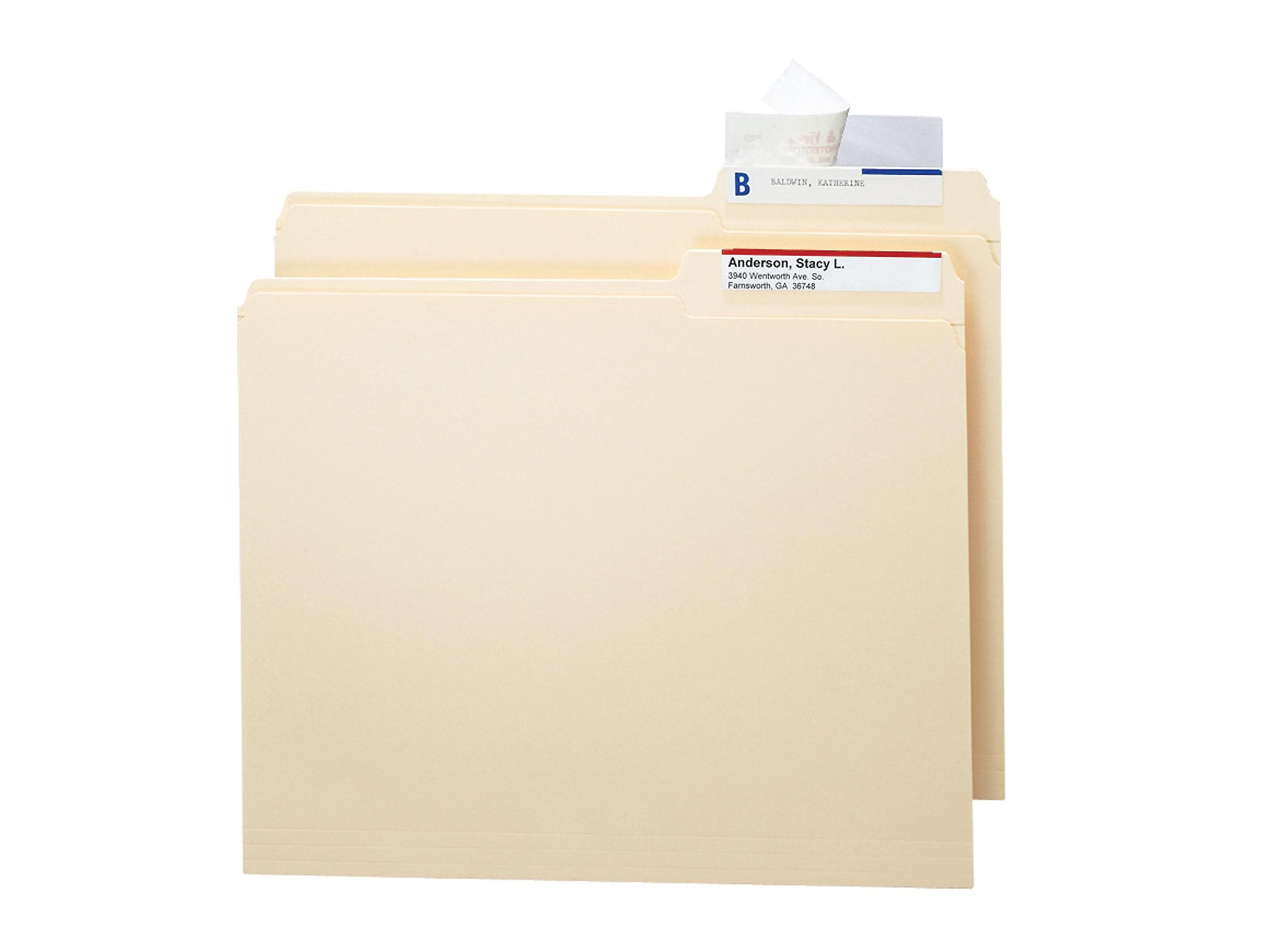 Smead Seal & View® Label Protectors, 3-1/2