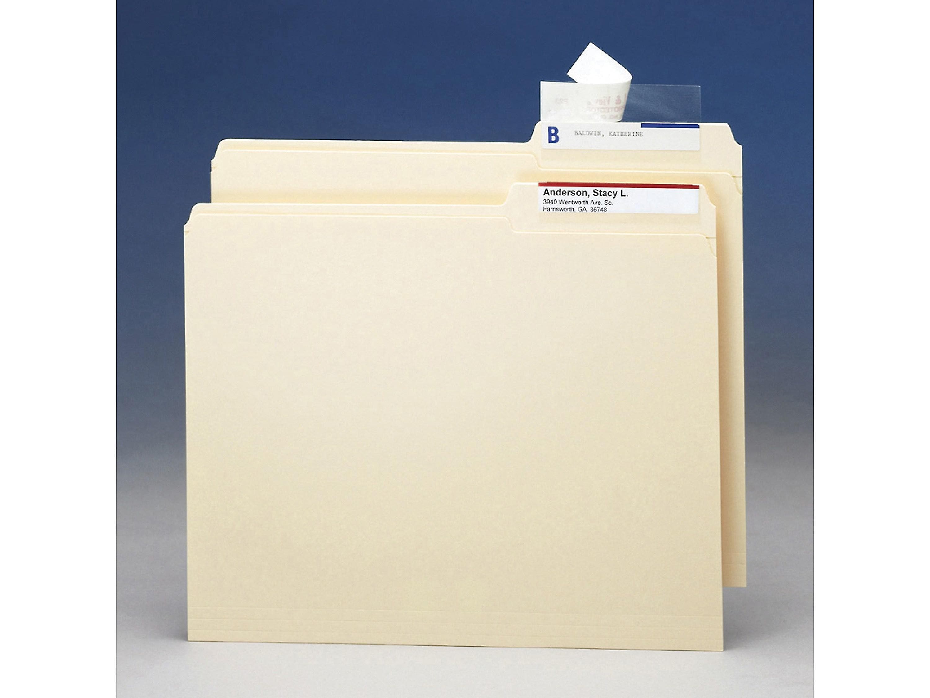 Smead Seal & View® Label Protectors, 3-1/2