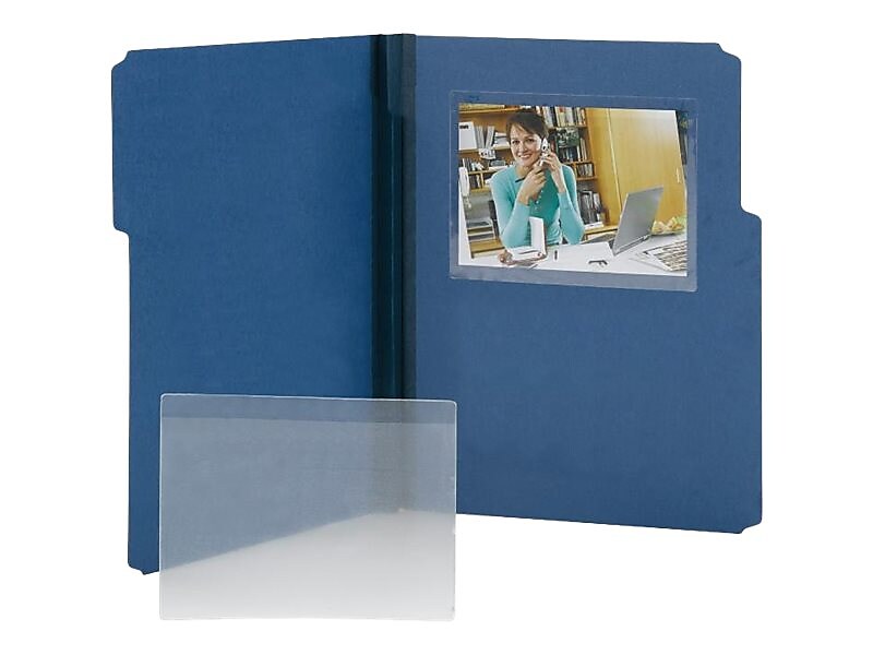 Smead Self Adhesive Poly Pockets, 6