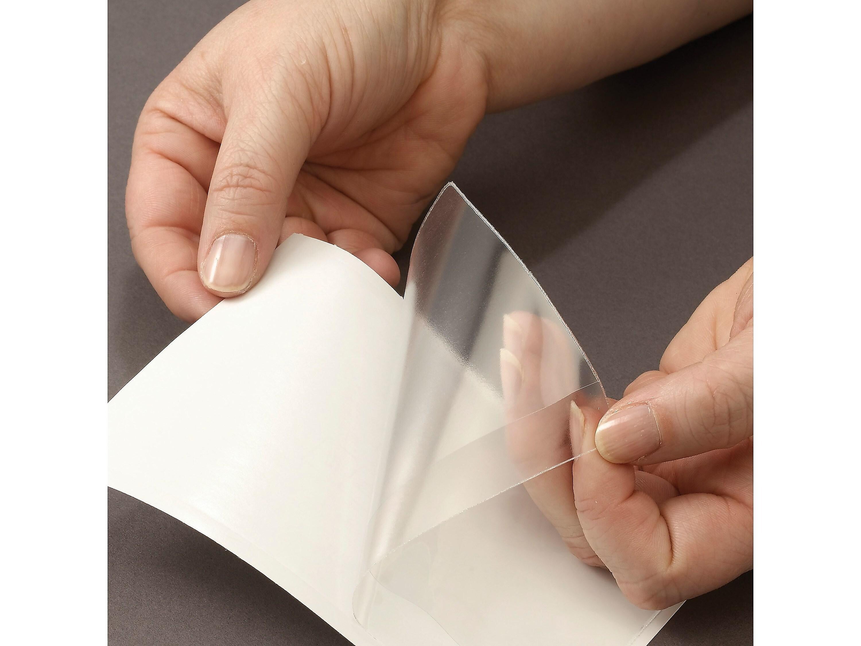 Smead Self Adhesive Poly Pockets, 6