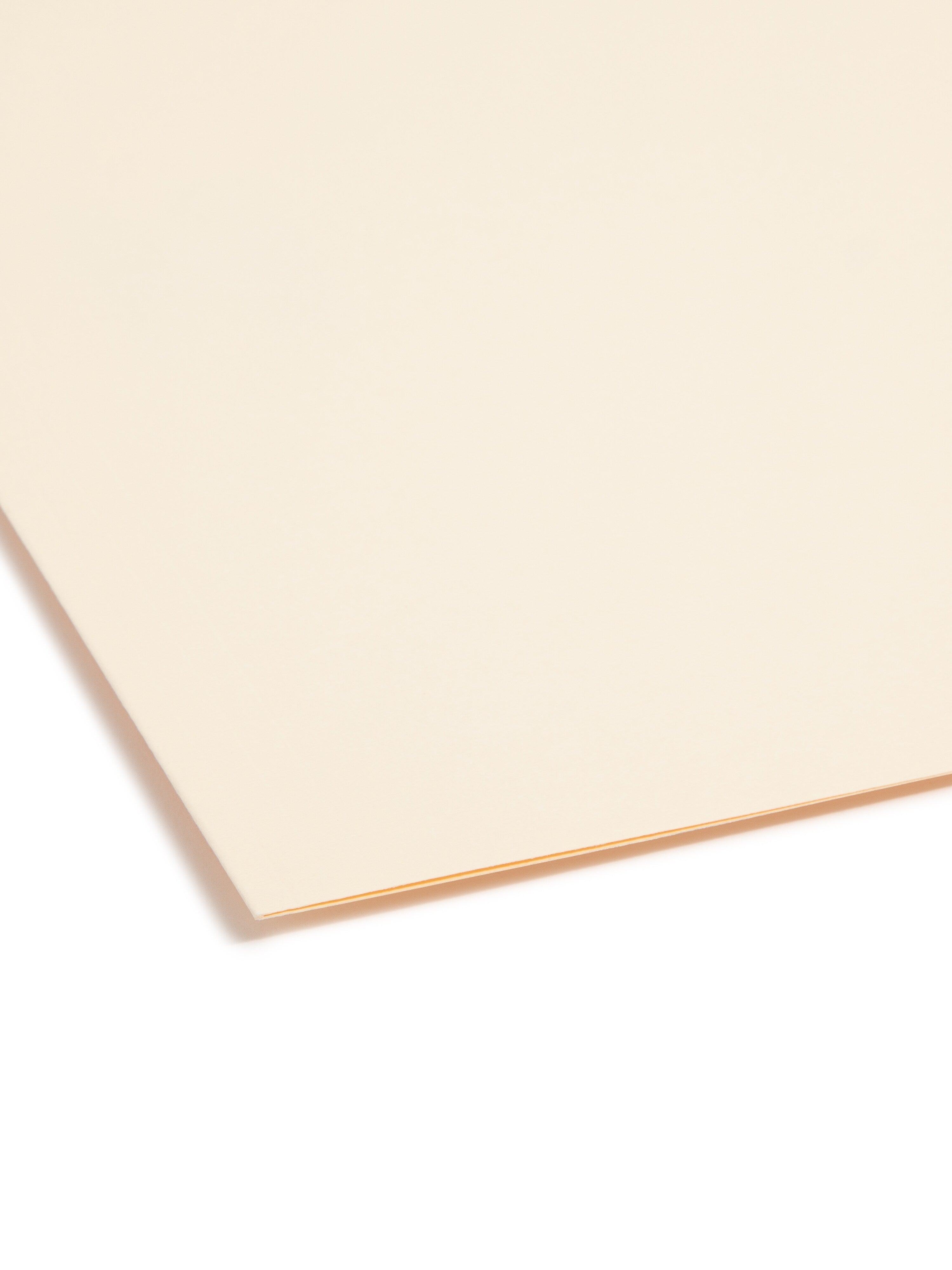 Smead SuperTab Classification Folders, Oversized Reinforced 1/3-Cut Tab, Letter Size, Manila, 50/Box