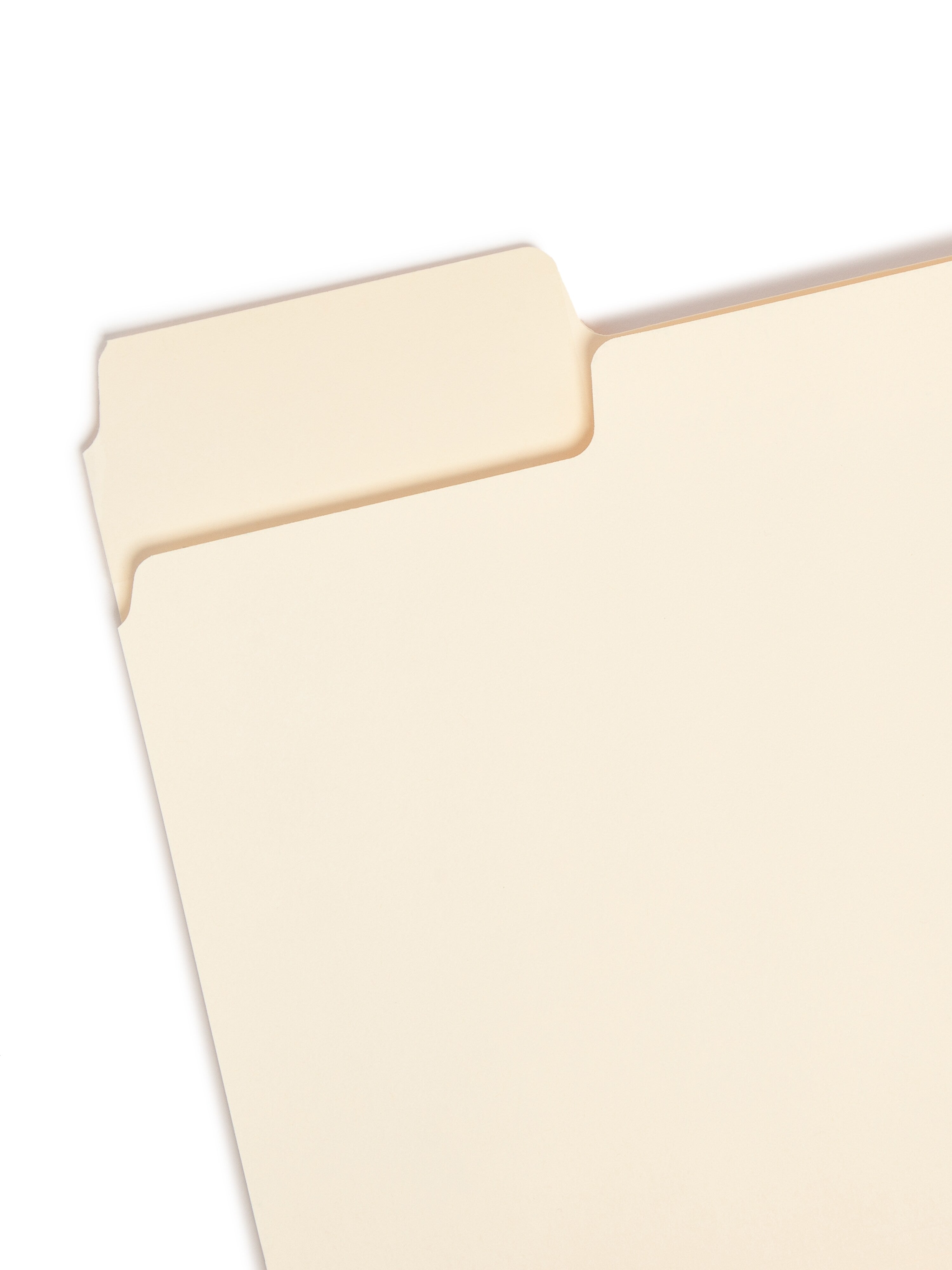Smead SuperTab File Folder, 3 Tab, Letter Size, Manila, 24/Pack