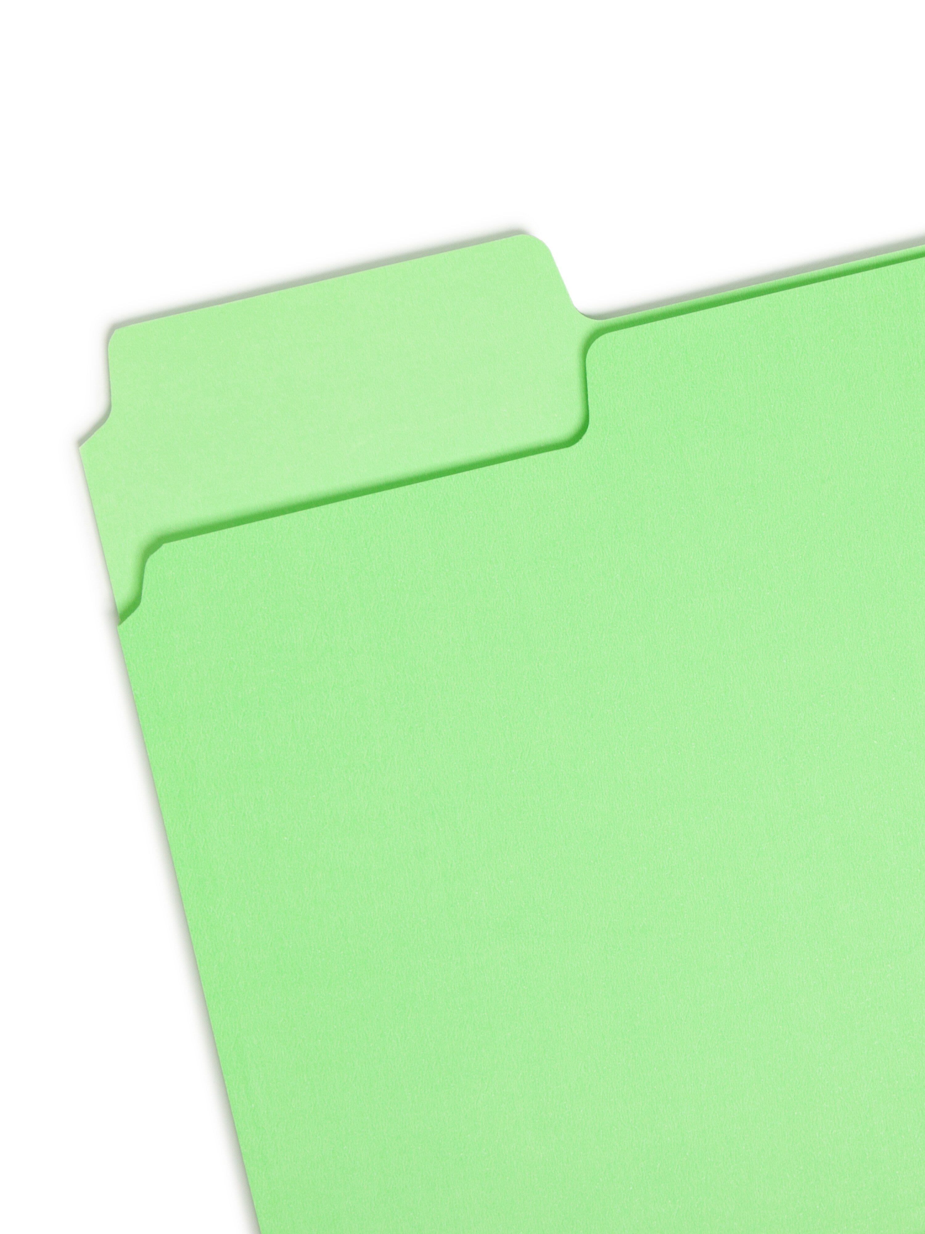 Smead SuperTab File Folders, 1-Tab, Letter Size, Assorted, 24/Pack