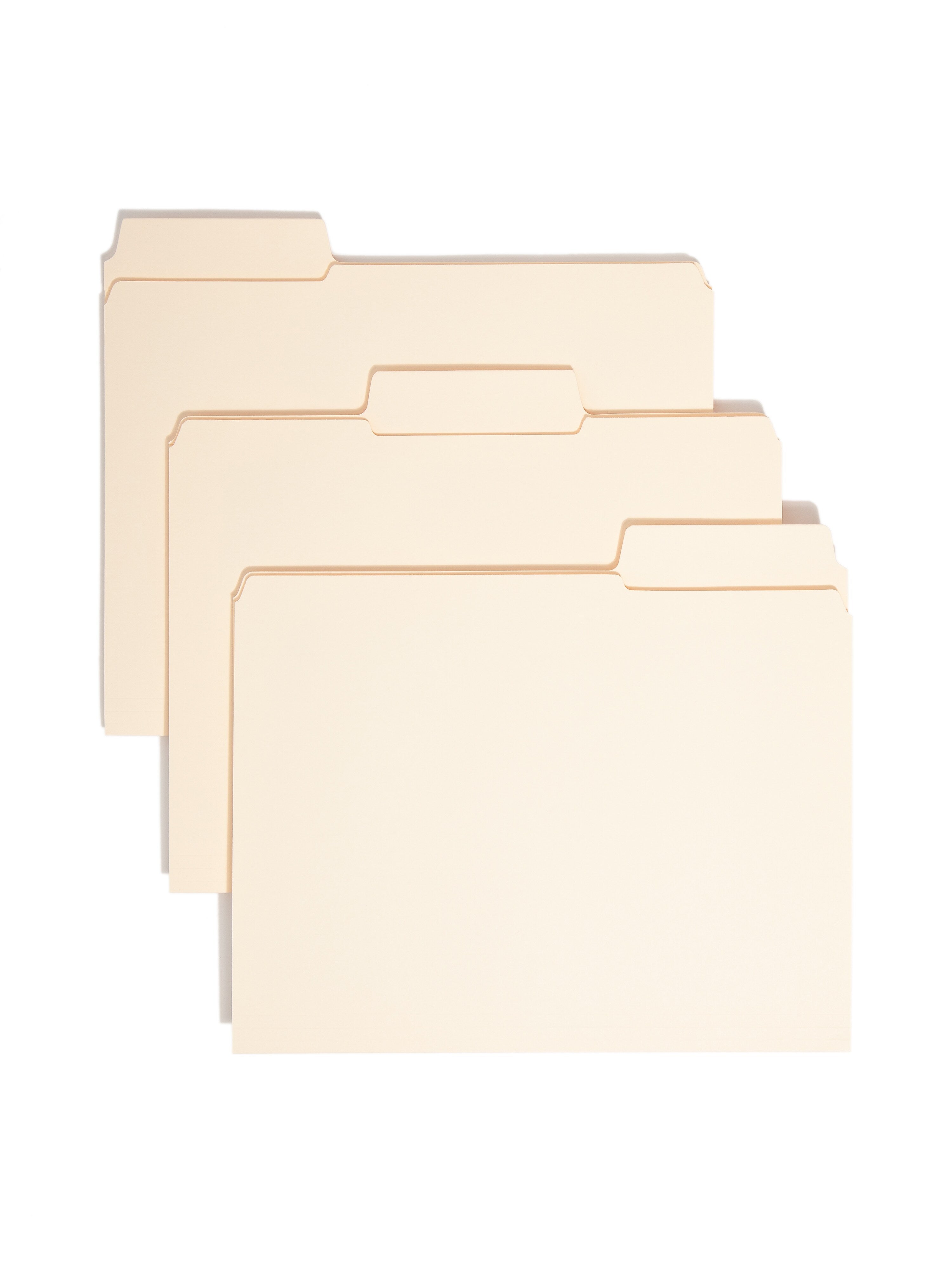 Smead SuperTab File Folders, Reinforced 1/3-Cut Tab, Letter Size, Manila, 100/Box