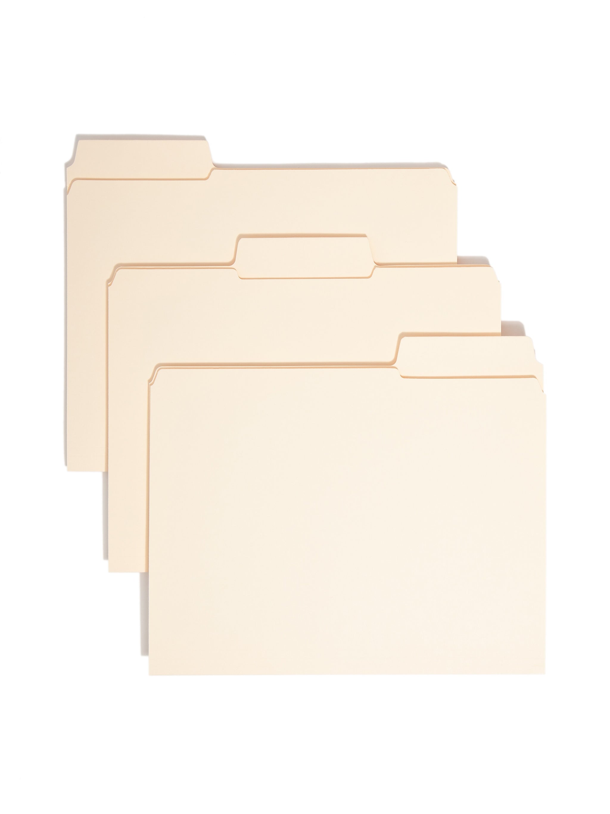 Smead SuperTab File Folders, Reinforced 1/3-Cut Tab, Letter Size, Manila, 100/Box