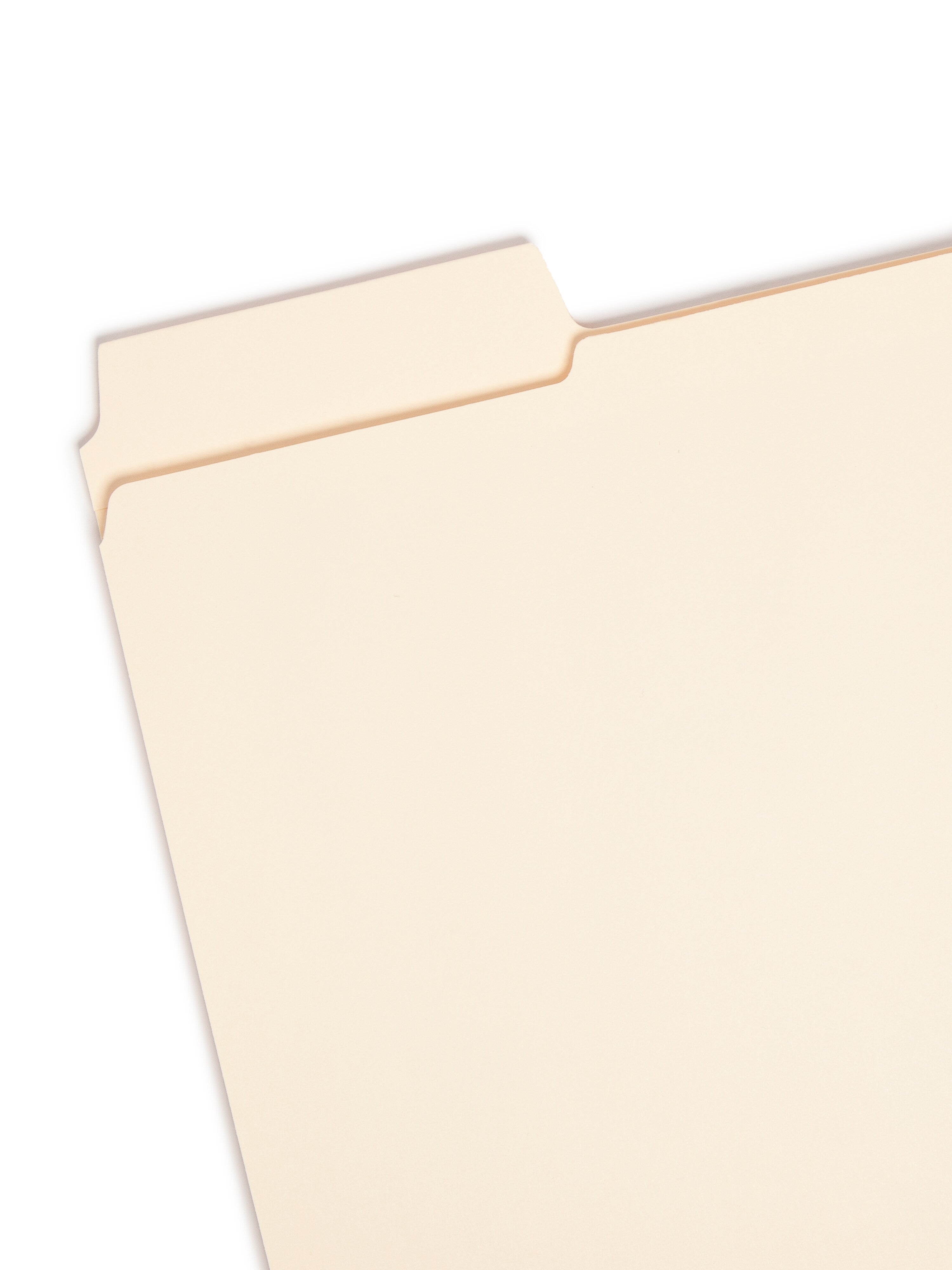 Smead SuperTab File Folders, Reinforced 1/3-Cut Tab, Letter Size, Manila, 100/Box