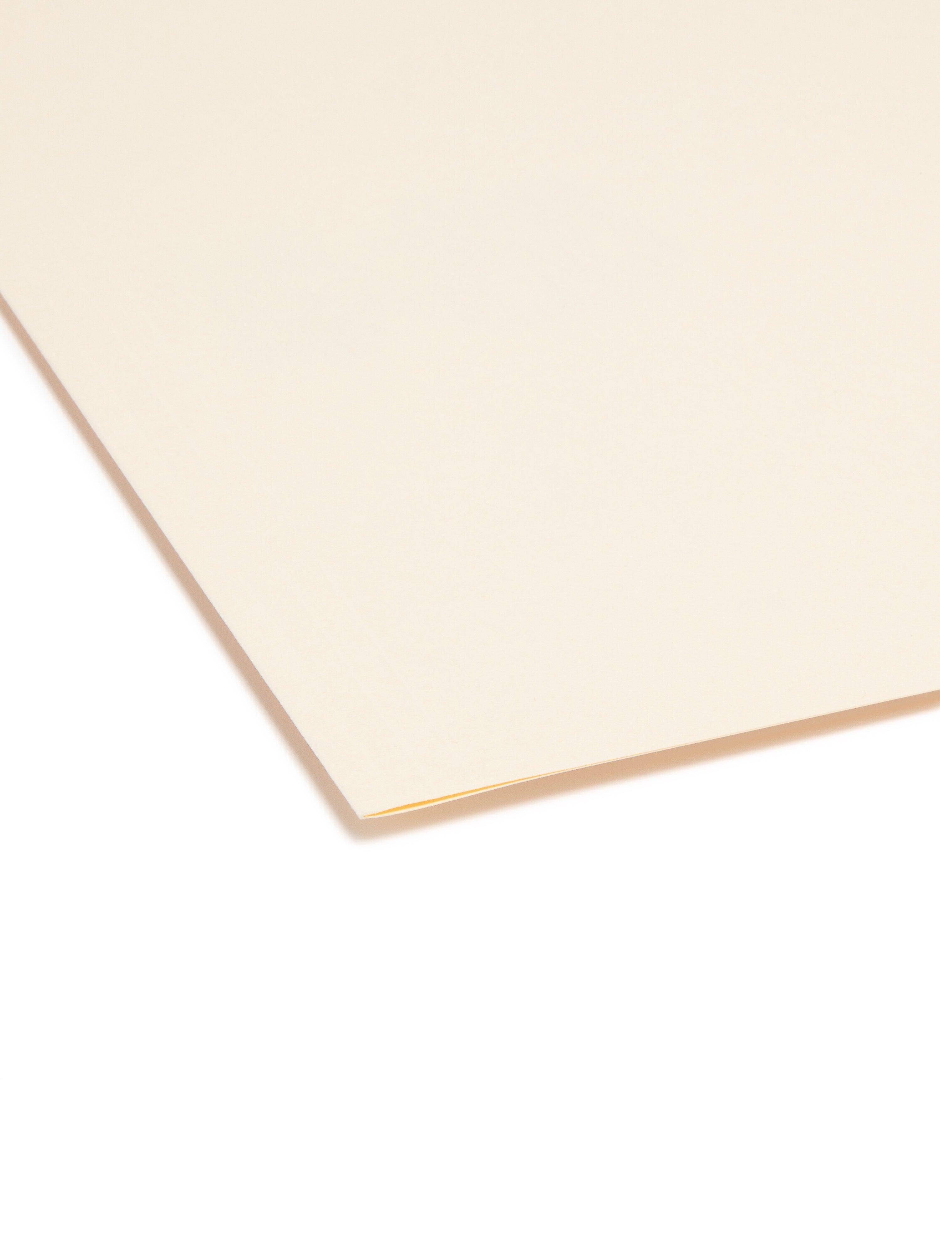 Smead SuperTab File Folders, Reinforced 1/3-Cut Tab, Letter Size, Manila, 100/Box