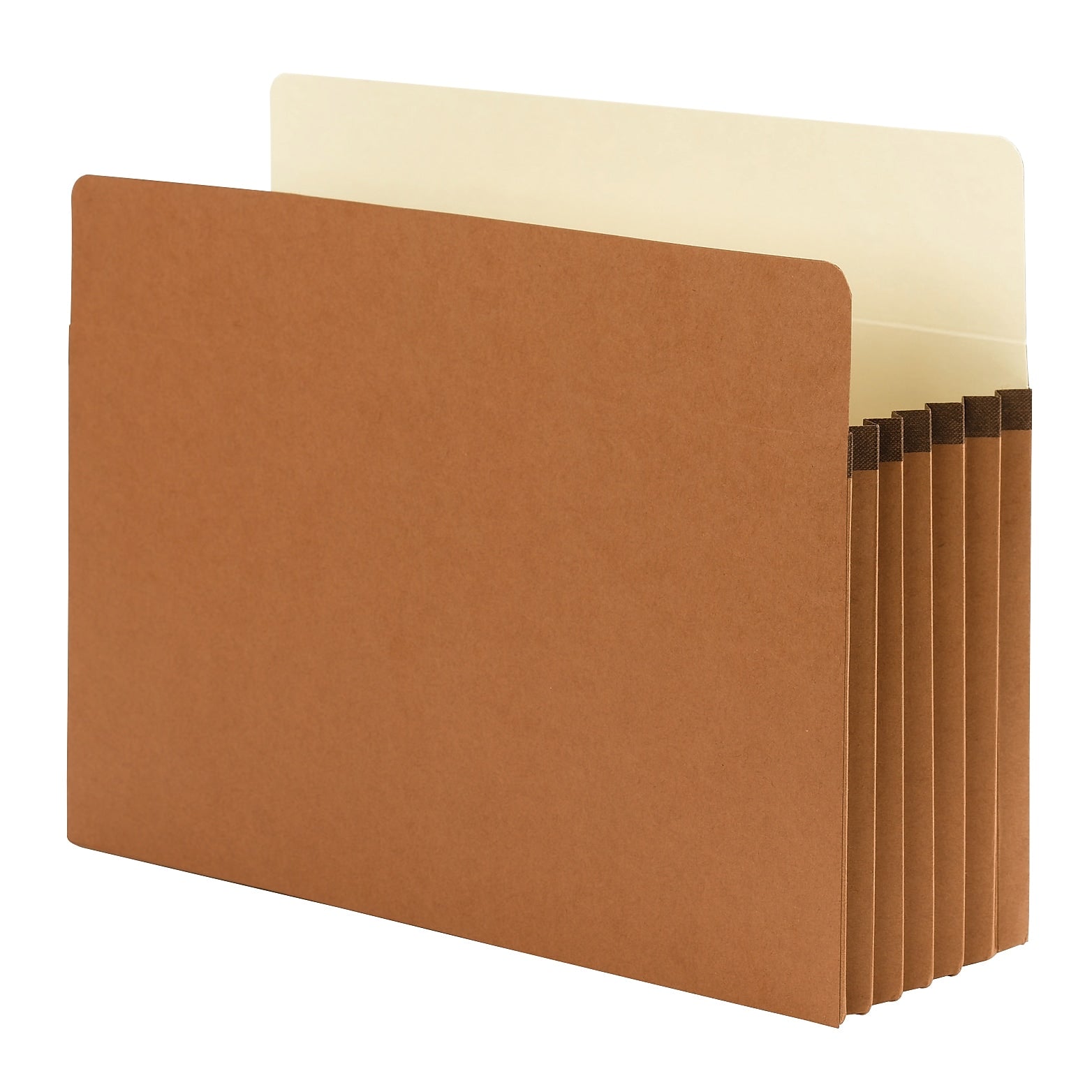 Smead SuperTab File Pockets, Oversized Straight Cut Tab, 5.25