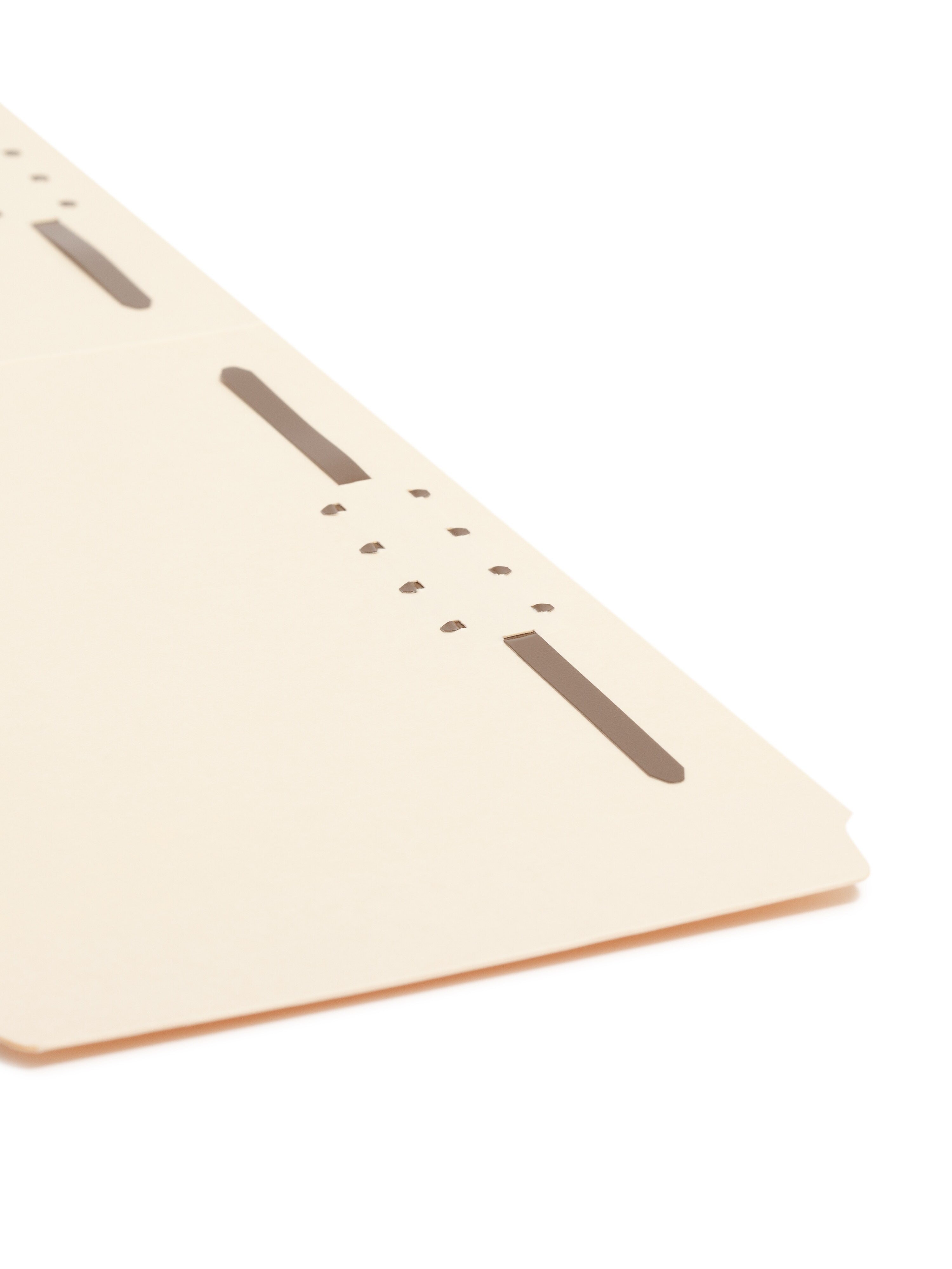 Smead SuperTab® Heavy Duty Manila Fastener Folder, Reinforced 1/3-Cut Tab, Guide Height, Legal Size, 50 per Box