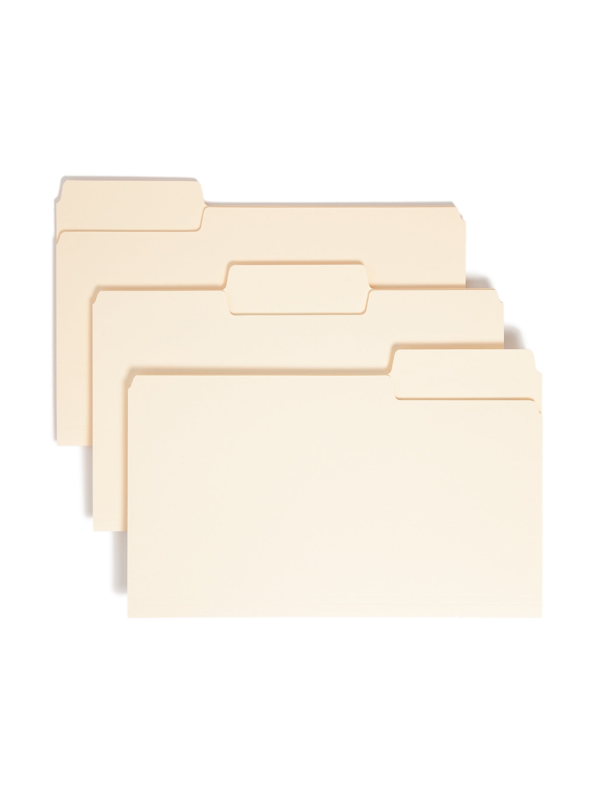 Smead SuperTab Heavyweight File Folder, Oversized 1/3-Cut Tab, Legal, Manila