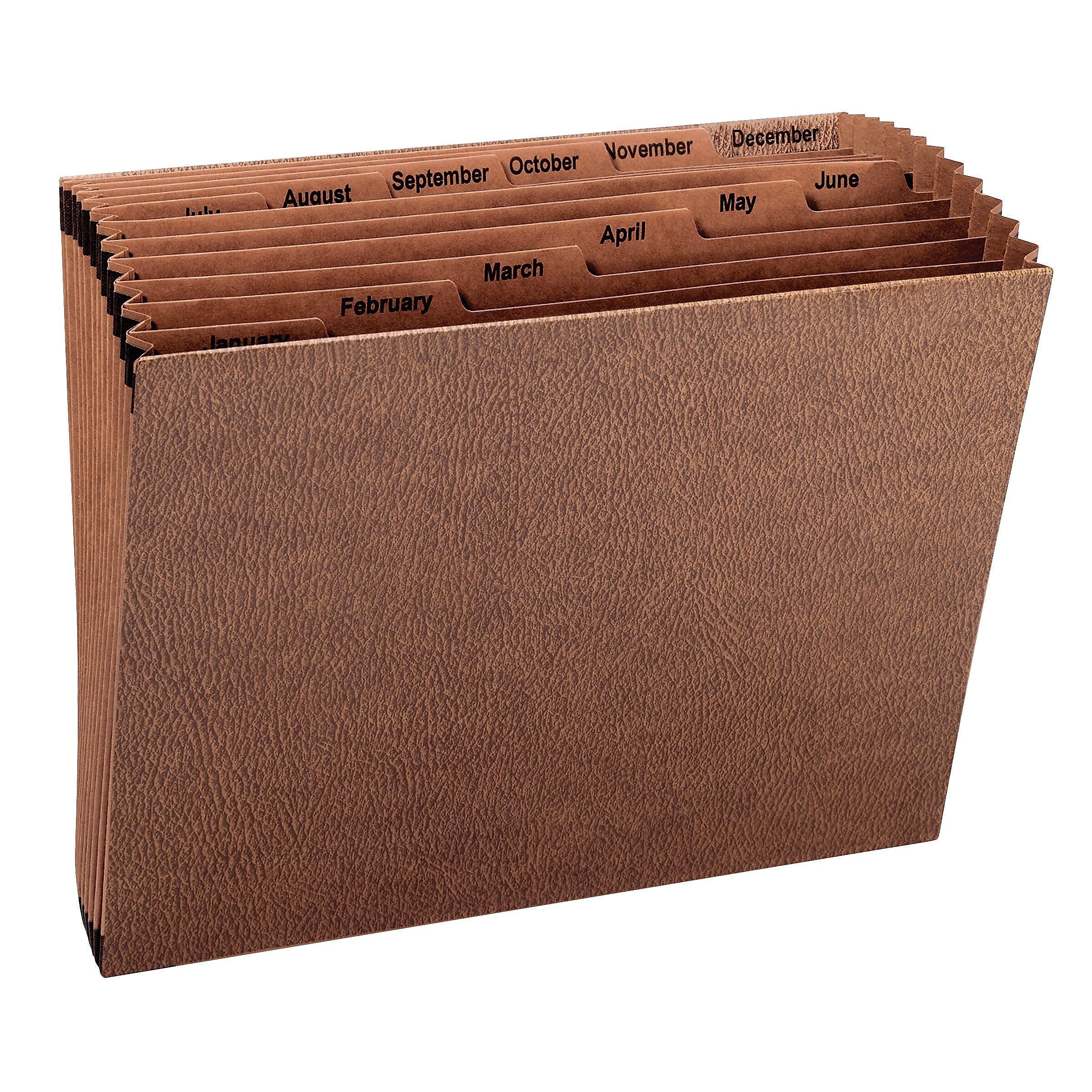 Smead TUFF Expanding File, Letter Size, 12 Pockets, Redrope-Printed Stock