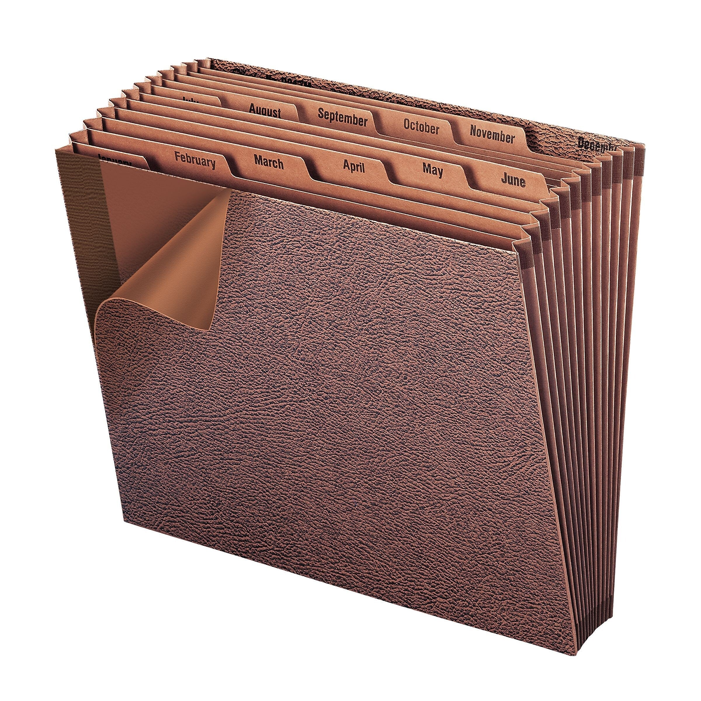 Smead TUFF Expanding File, Letter Size, 12 Pockets, Redrope-Printed Stock