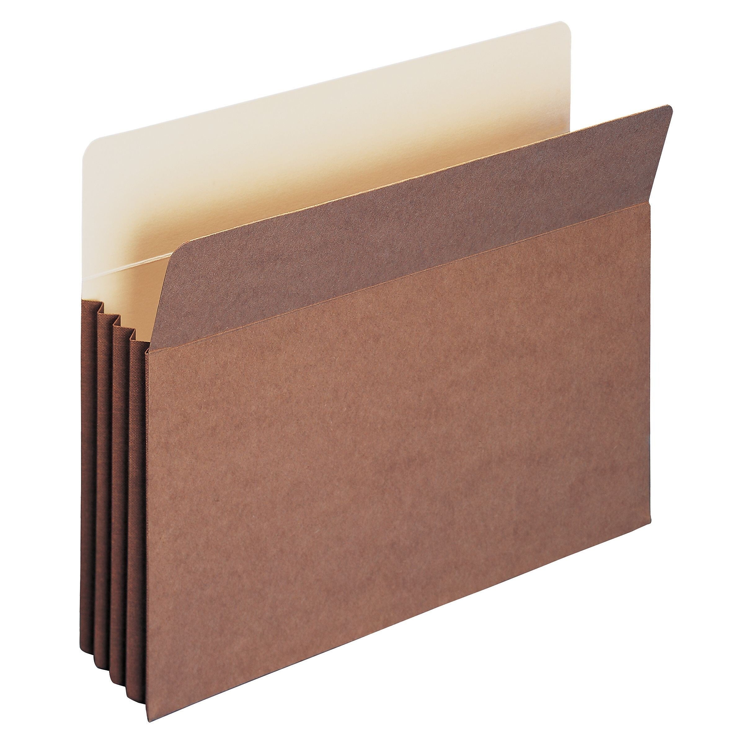 Smead TUFF File Pockets, Straight Cut Tab, 3.5