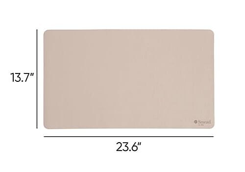 Smead Vegan Leather Desk Pad, 23.6