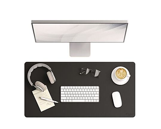 Smead Vegan Leather Desk Pad, 31.5