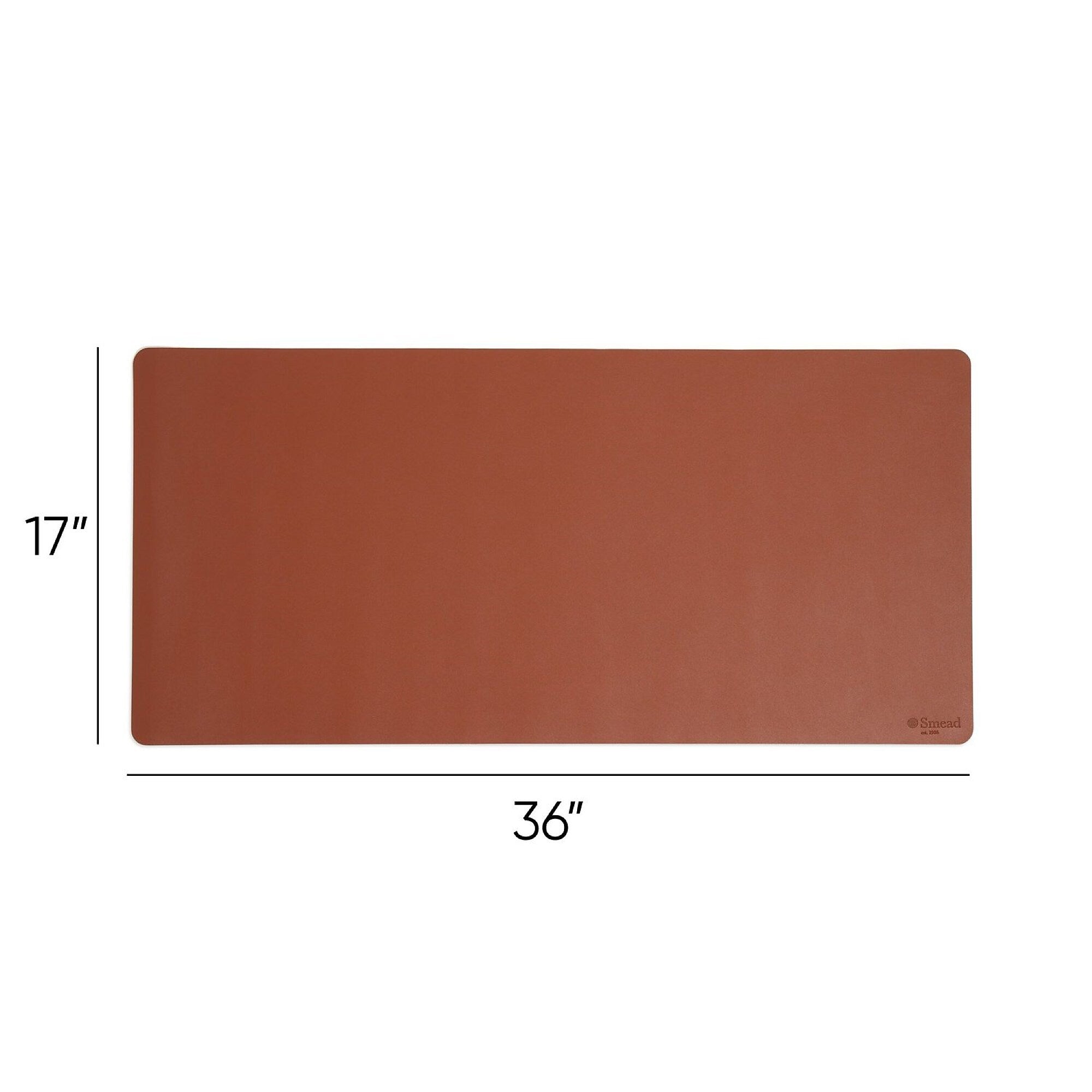 Smead Vegan Leather Desk Pad, 36