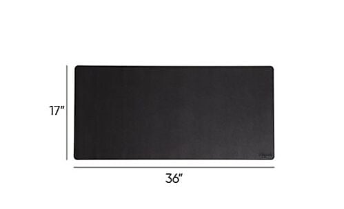 Smead Vegan Leather Desk Pad, 36