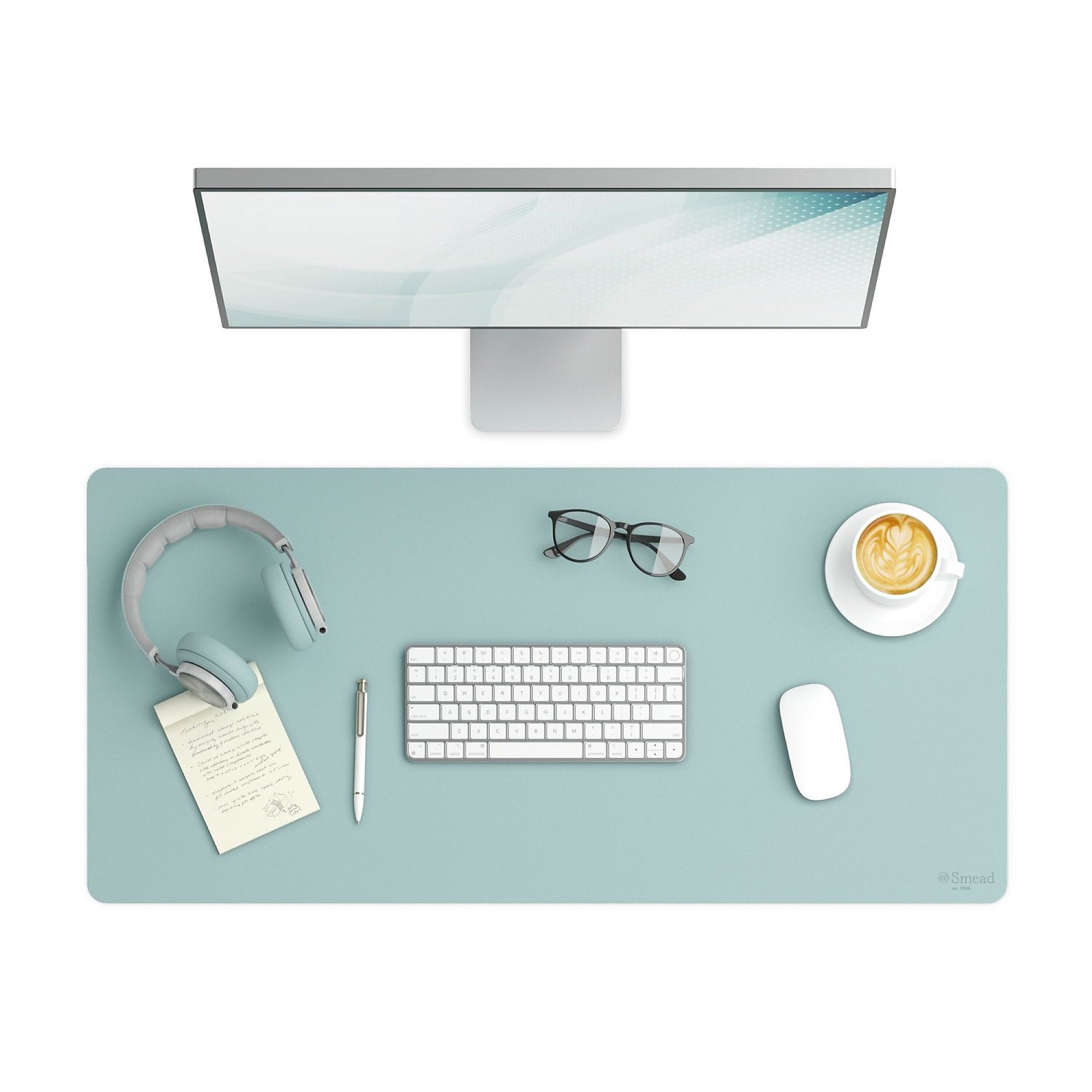 Smead Vegan Leather Desk Pad, 36