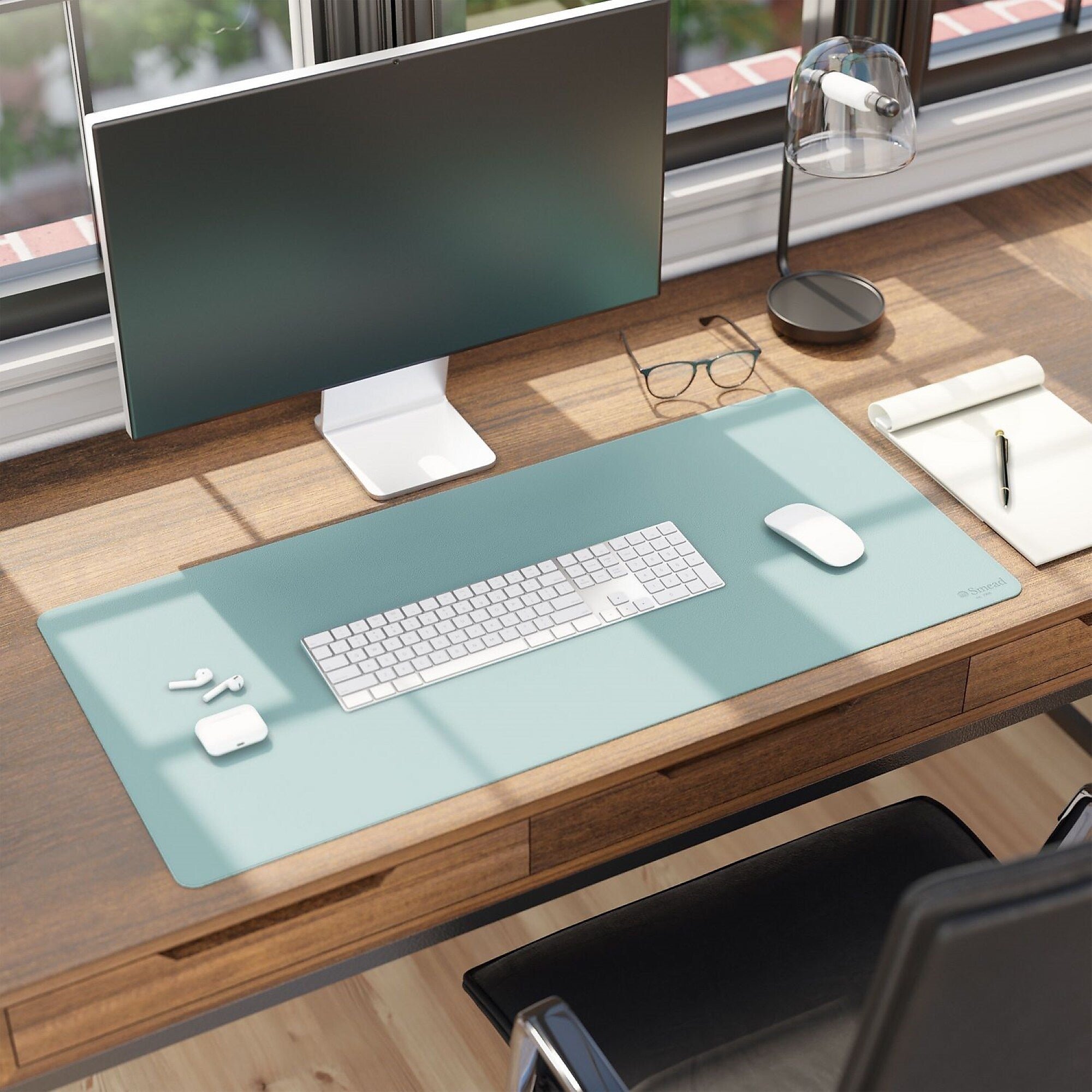 Smead Vegan Leather Desk Pad, 36