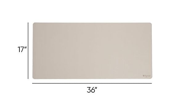 Smead Vegan Leather Desk Pad, 36