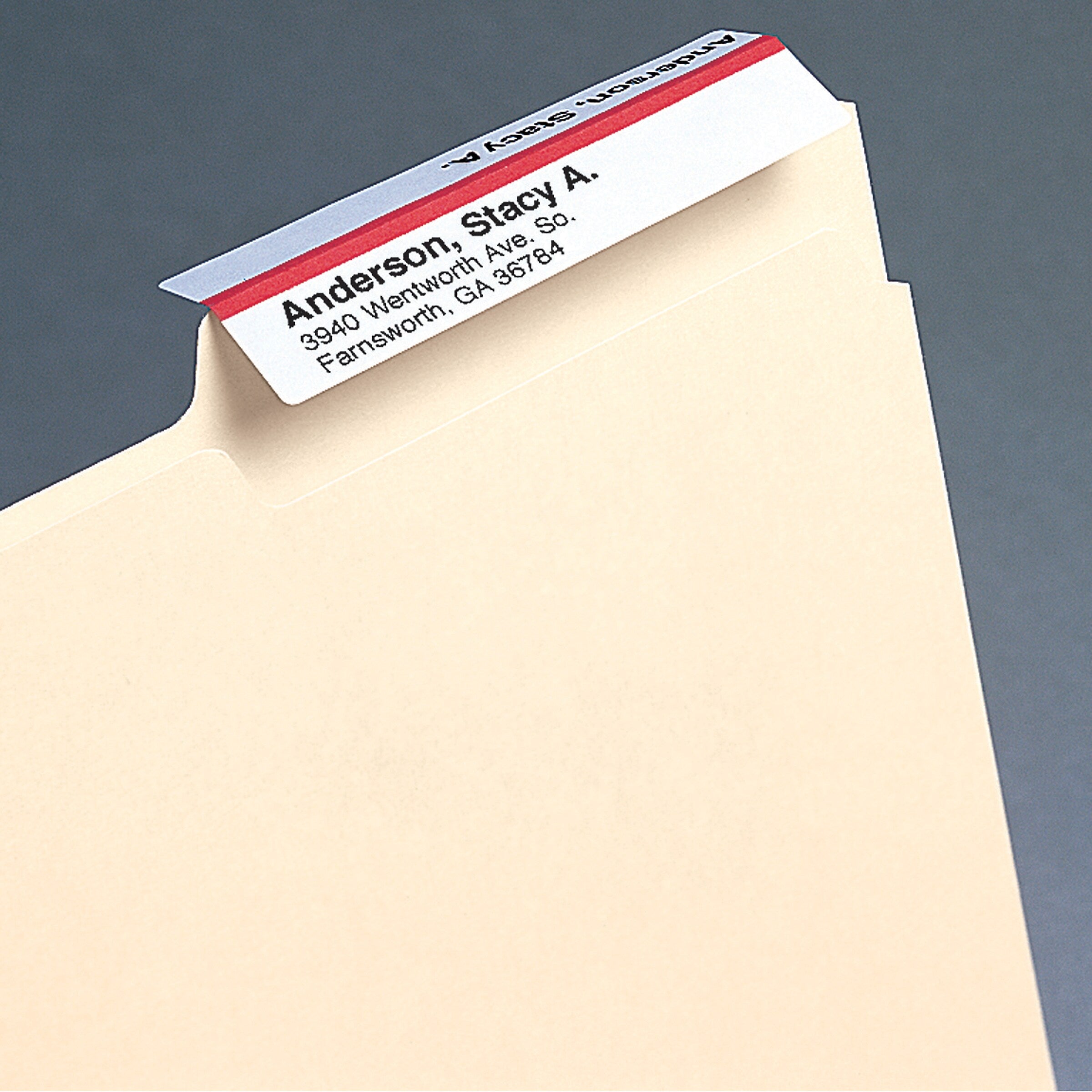 Smead Viewables Color-Coded Labels Refill Pack, White, 160/Pack
