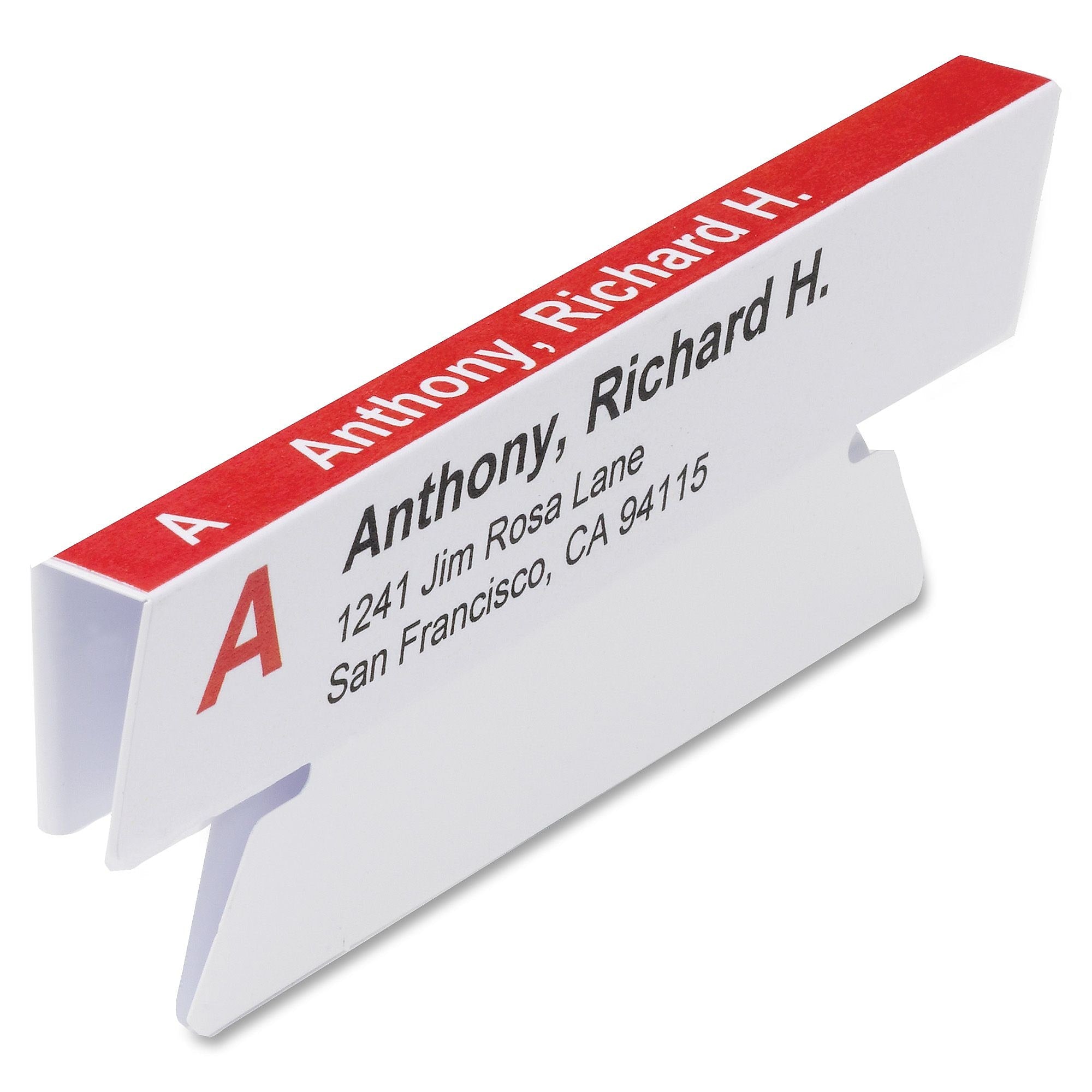 Smead Viewables Quick-Fold Laser/Inkjet Hanging File Folder Labels, White