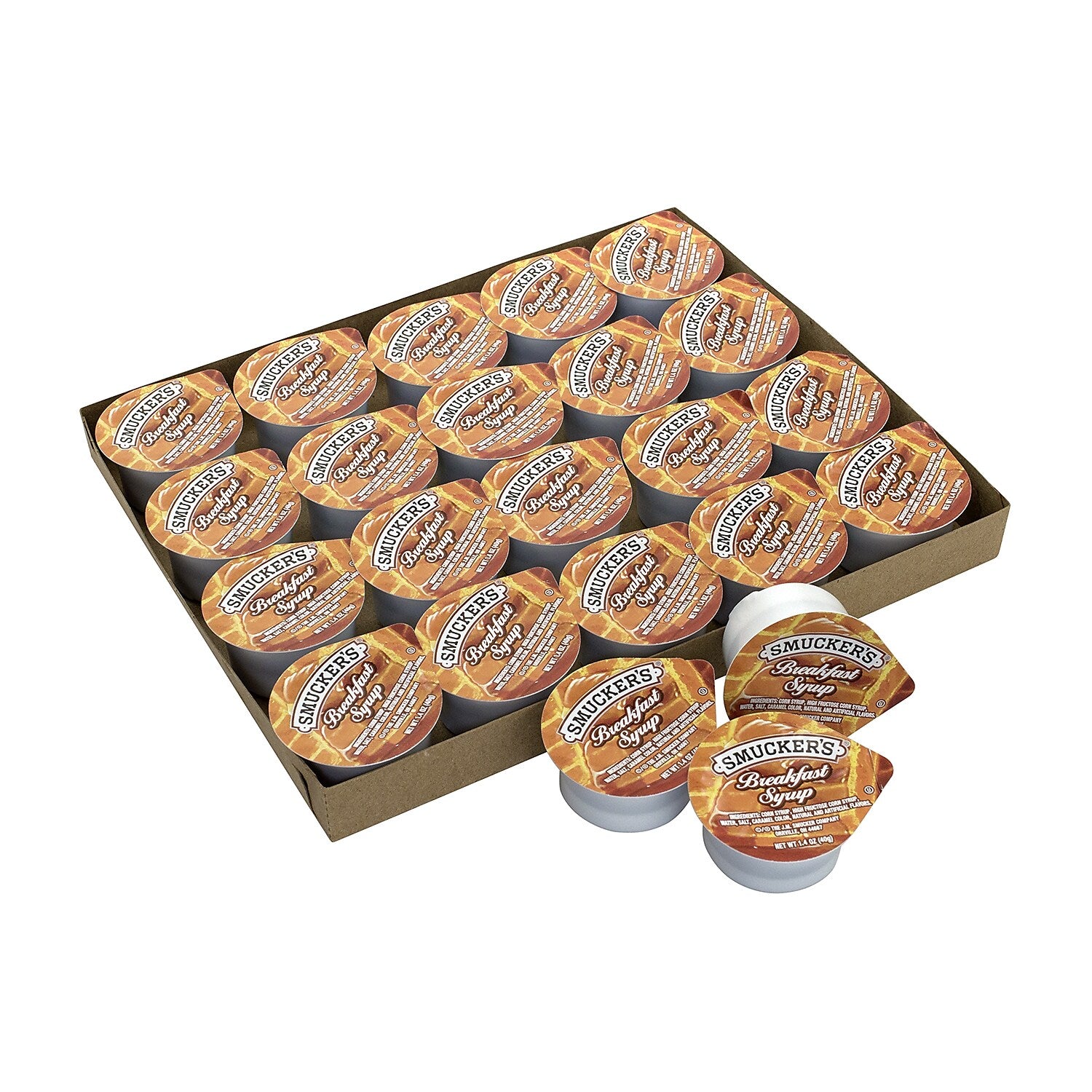 Smucker's Breakfast Syrup Single Serve Packs, 1.4 Oz., 100/Pack