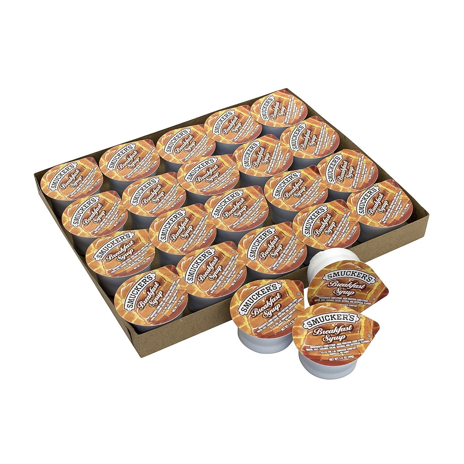 Smucker's Breakfast Syrup Single Serve Packs, 1.4 Oz., 100/Pack