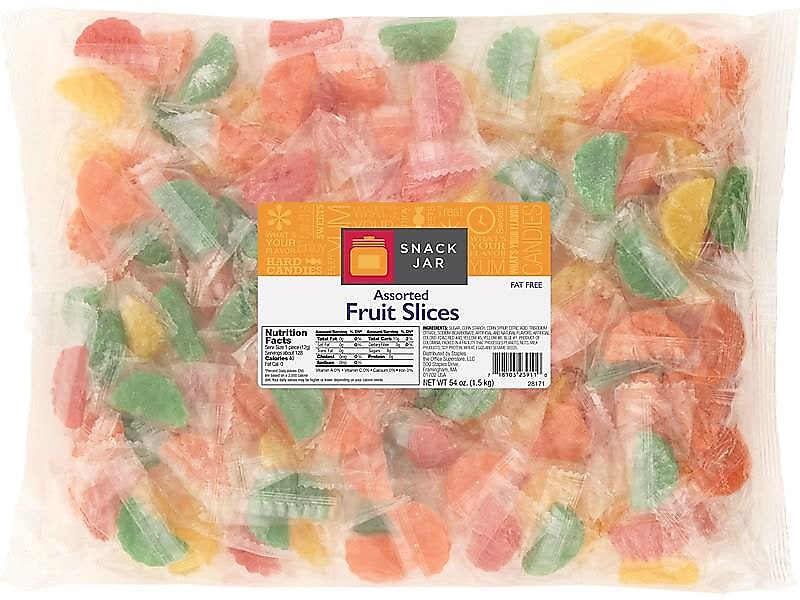 Snack Jar Assorted Fruit Slices, 54 oz