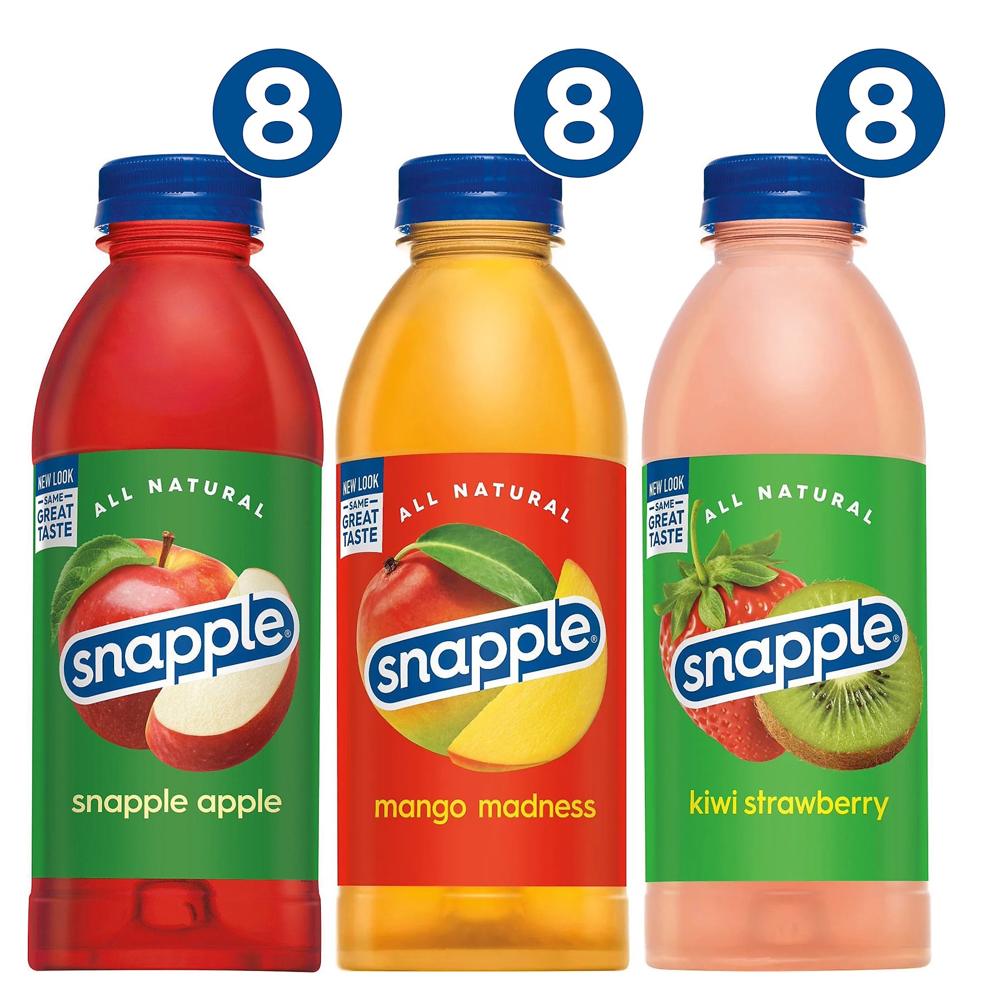 Snapple Juice Drink Variety Pack, 20 oz., 24/Pack