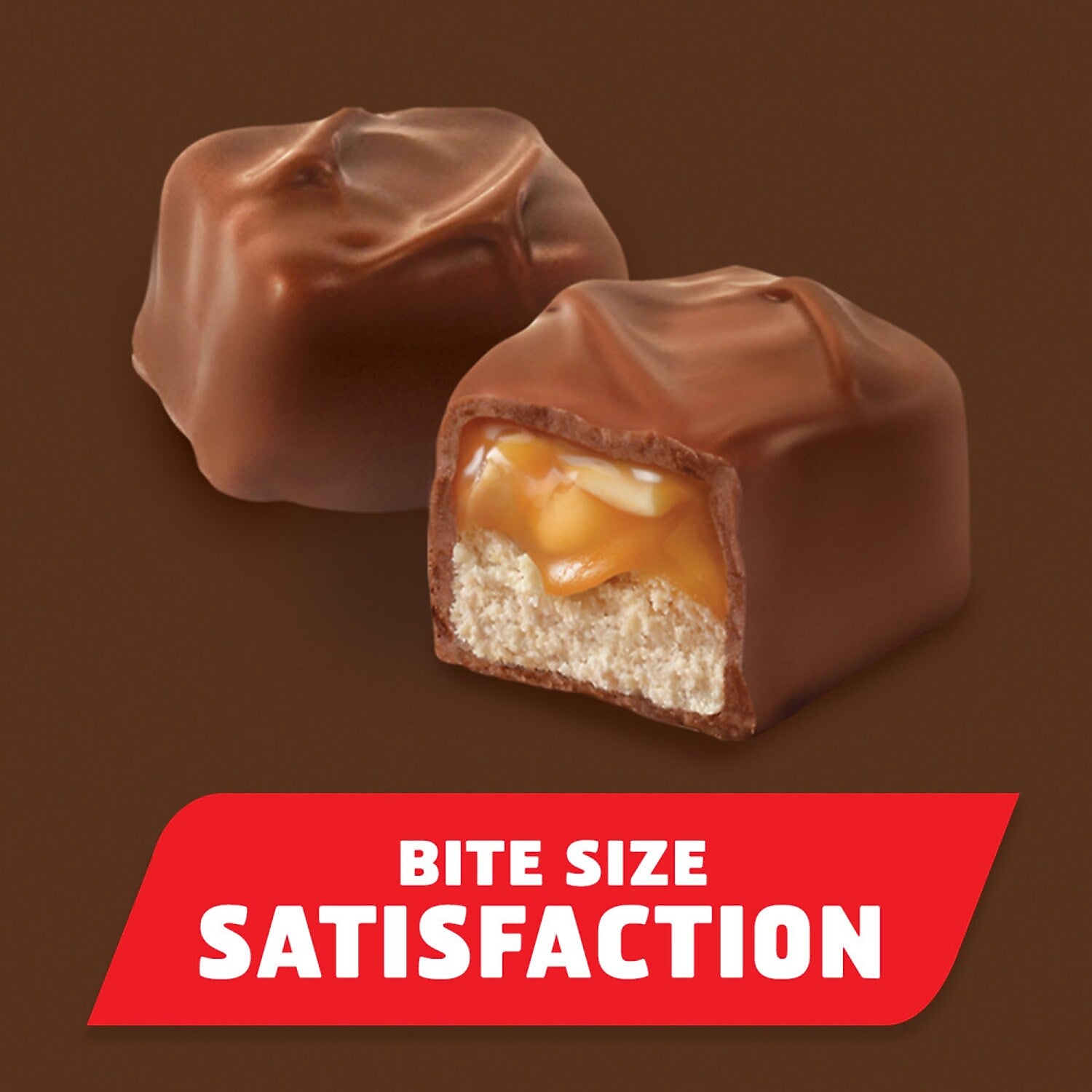 Snickers Minis Size Chocolate Candy Bars 4.4 oz Bag, 12/Pack