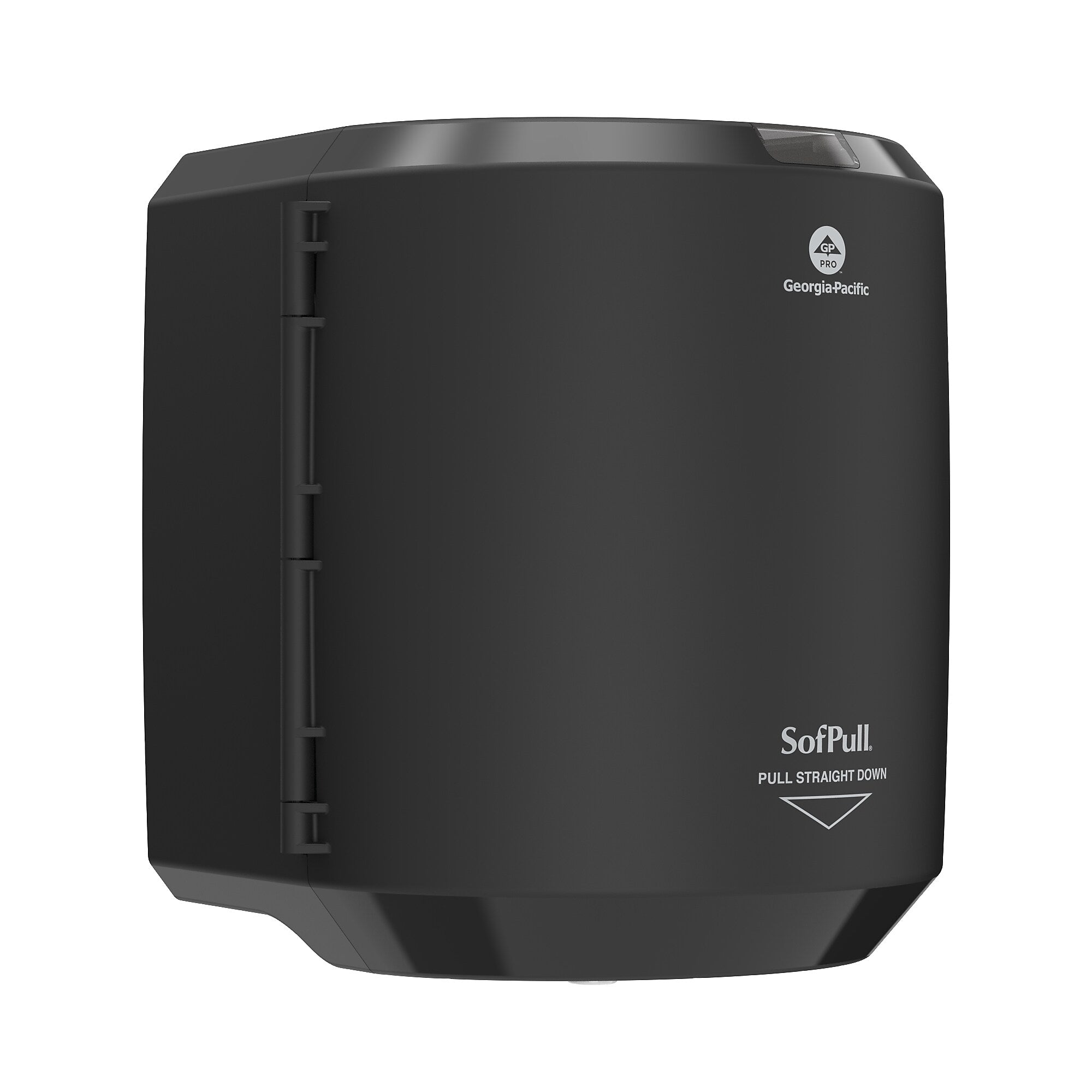 SofPull Centerpull Paper Towel Dispenser, Black