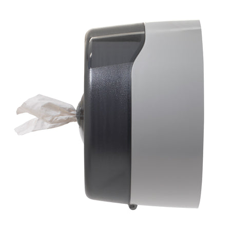 SofPull® Twin High-Capacity Centerpull Bathroom Tissue Dispenser by GP PRO, Smoke